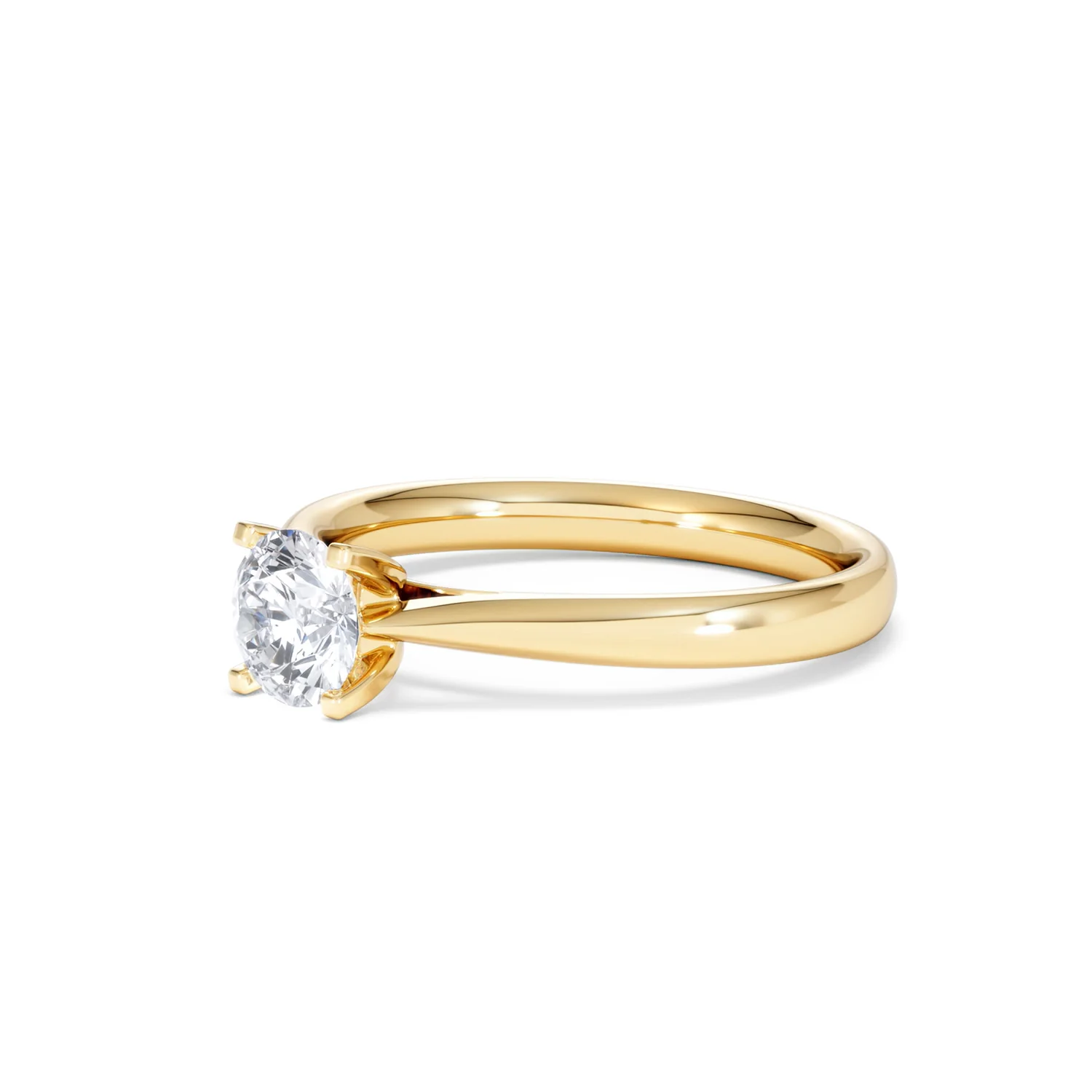Certified 0.70CT Grace 18K Gold Engagement Ring G/SI2 - Image 78