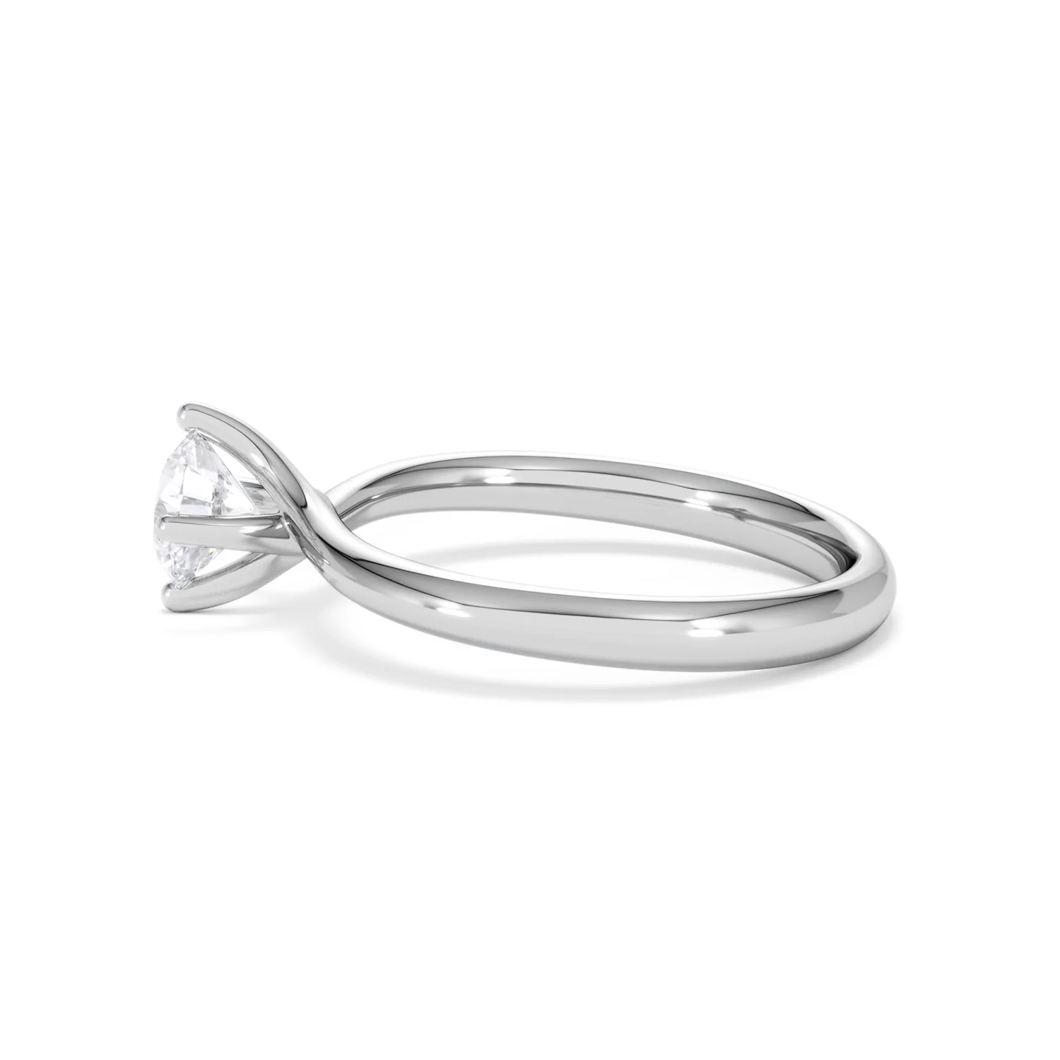 Certified 0.70CT Lily Platinum Engagement Ring G/VS - Image 67