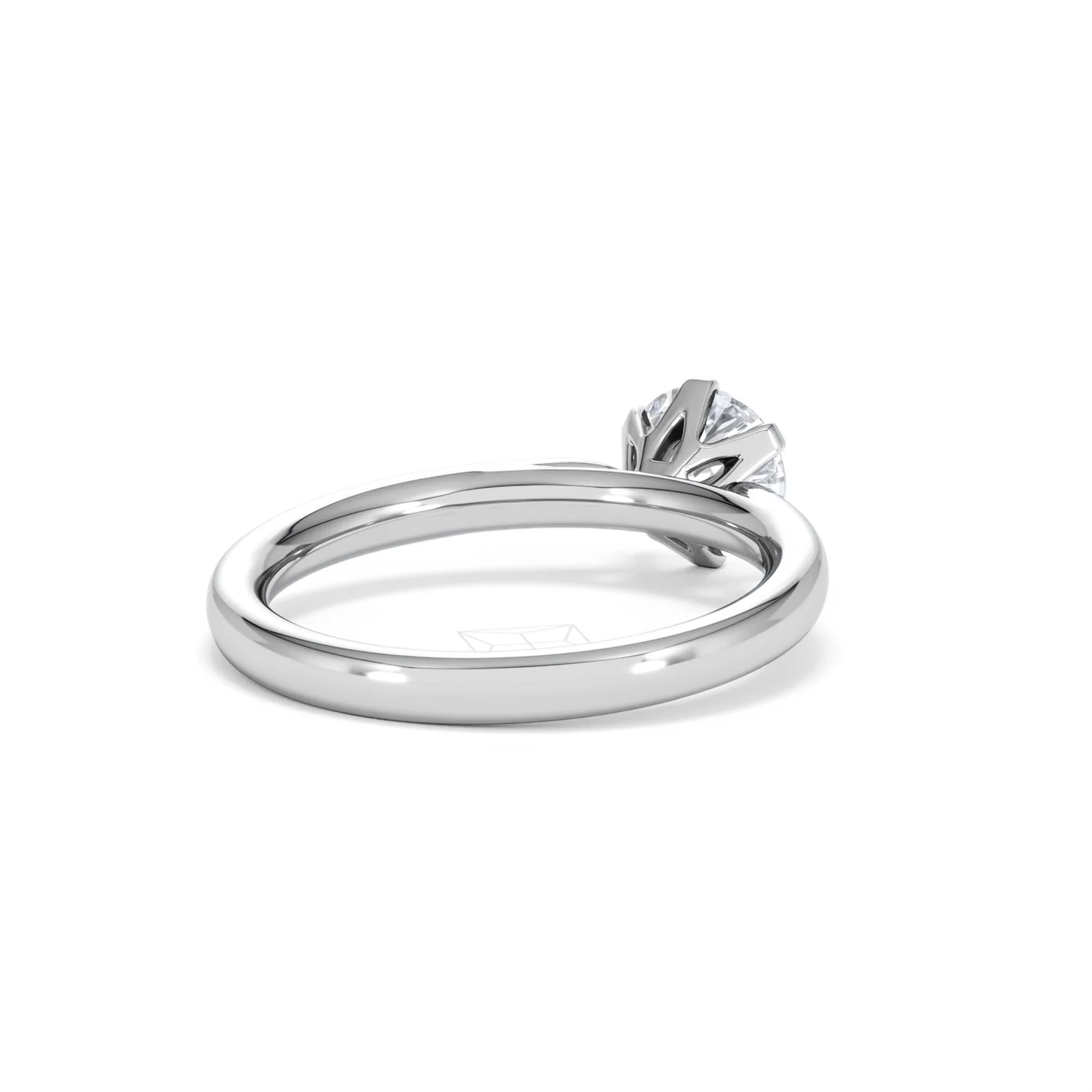 Certified 1.00CT Chloe Low Platinum Engagement Ring G/SI2 - Image 41