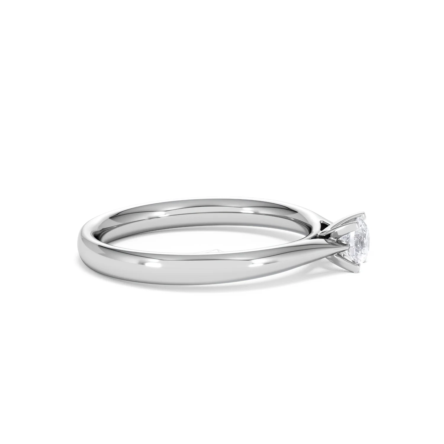 Certified Grace 18K White Gold Diamond Engagement Ring 0.25CT - Image 25