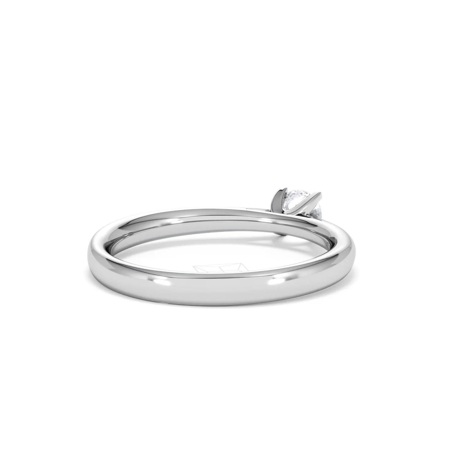 Certified Grace 18K White Gold Diamond Engagement Ring 0.25CT - Image 41