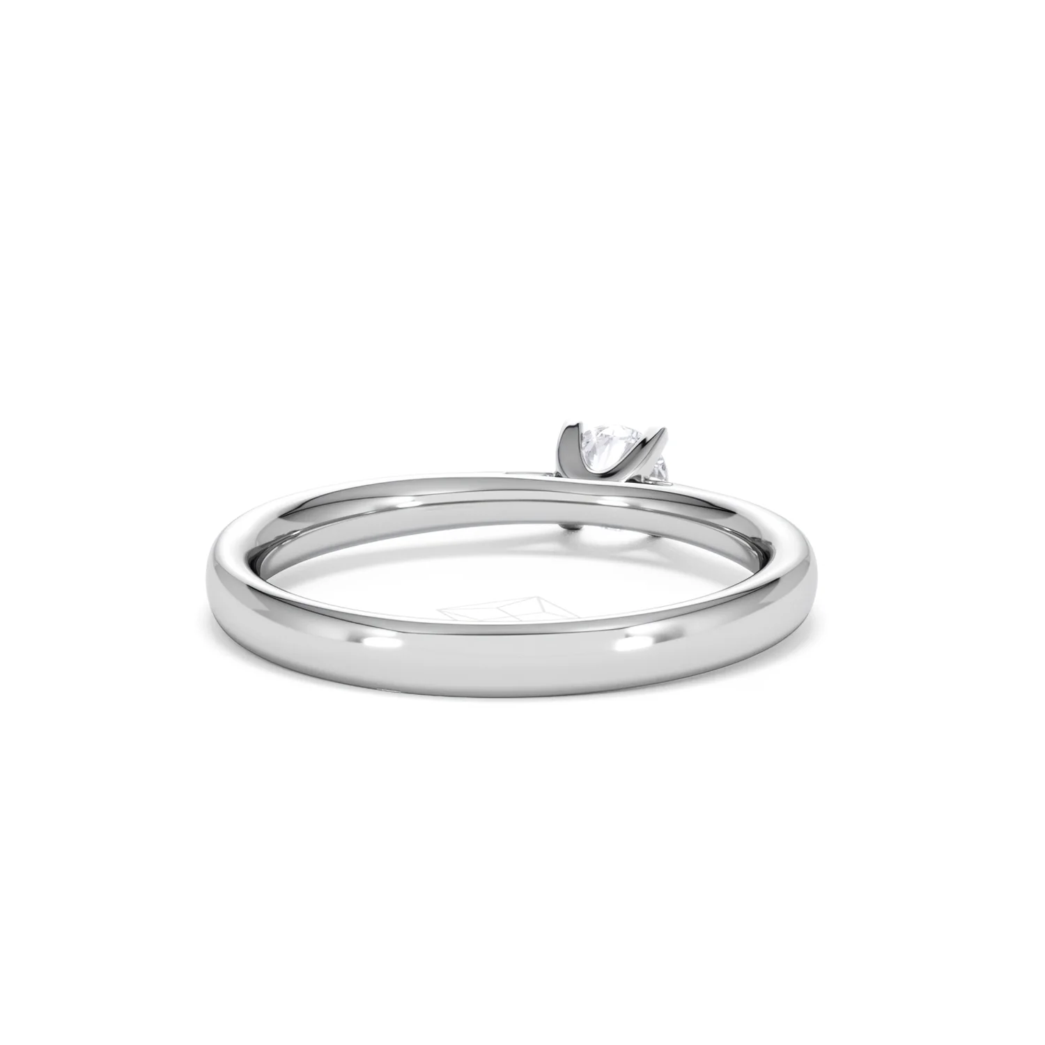 Certified Grace 18K White Gold Diamond Engagement Ring 0.25CT - Image 44