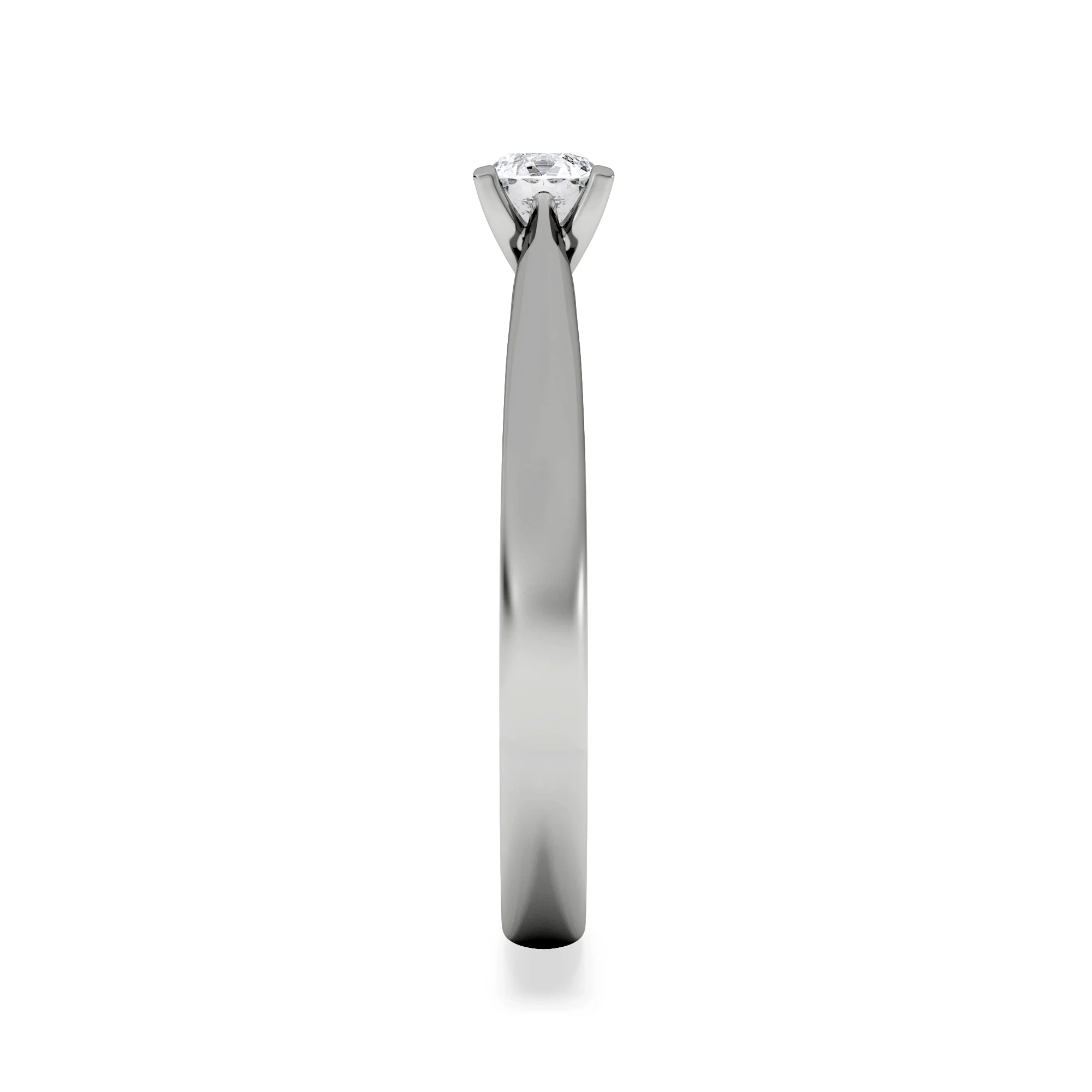 Certified Grace 18K White Gold Diamond Engagement Ring 0.25CT - Image 5