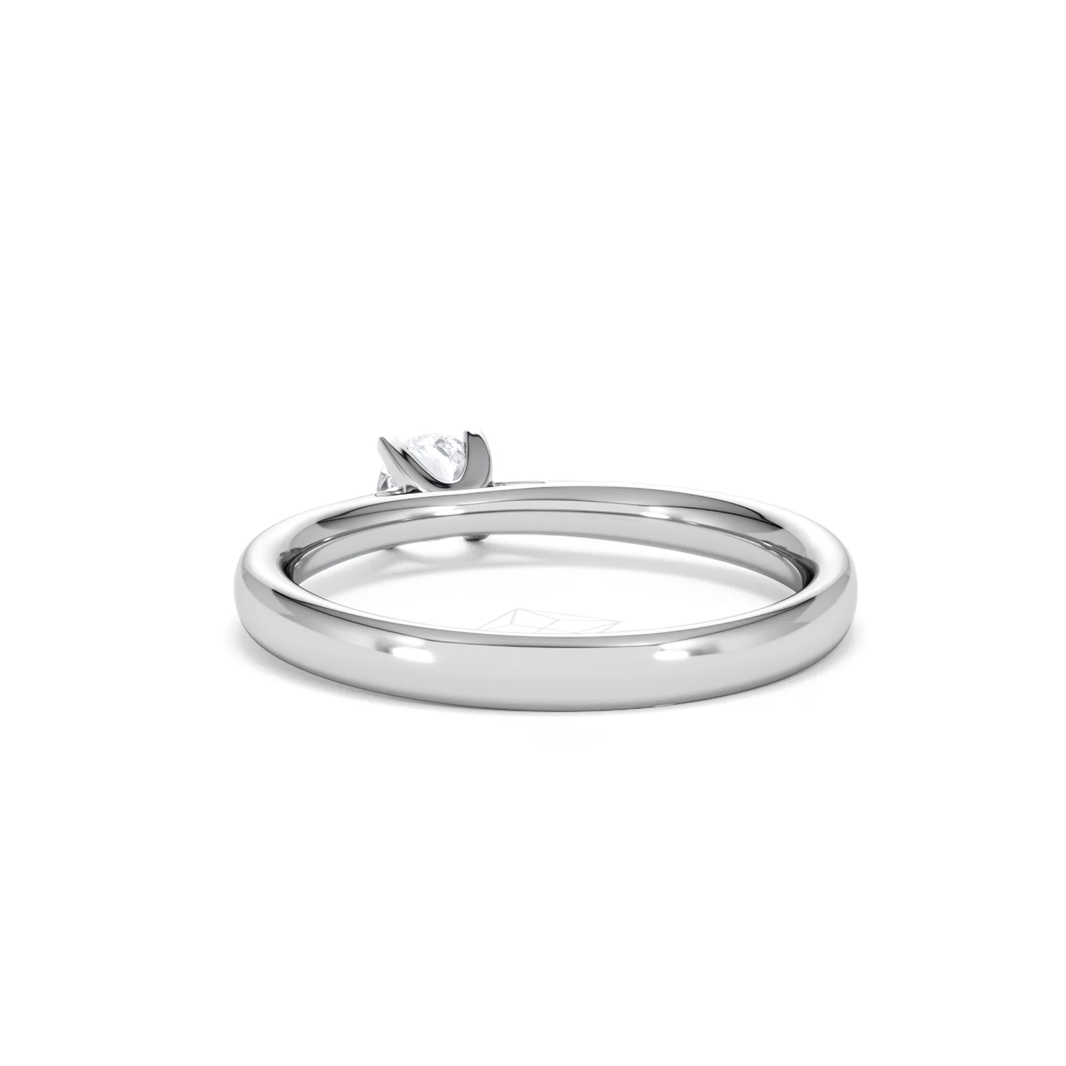 Certified Grace 18K White Gold Diamond Engagement Ring 0.25CT - Image 52
