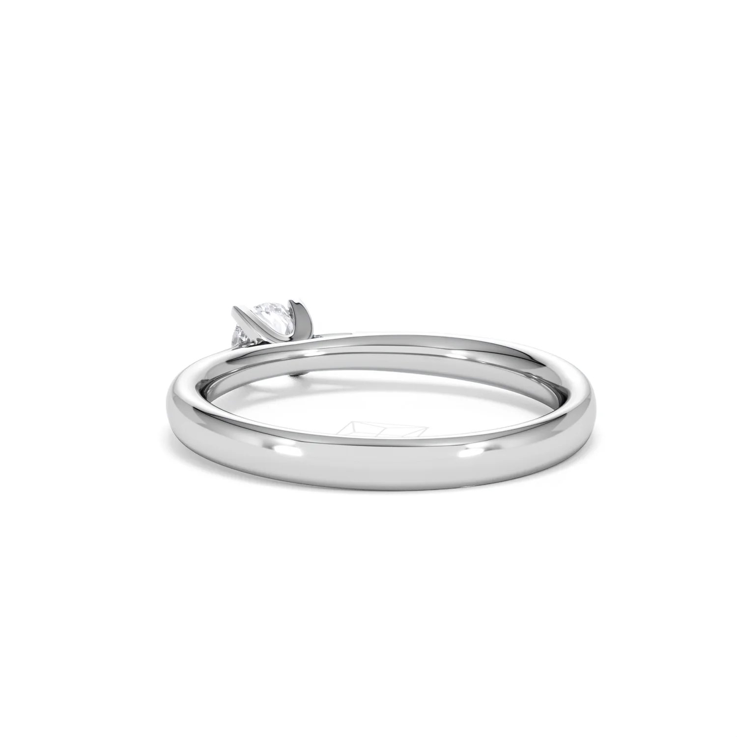 Certified Grace 18K White Gold Diamond Engagement Ring 0.25CT - Image 54