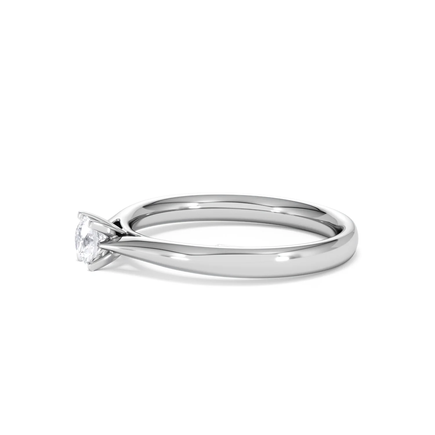 Certified Grace 18K White Gold Diamond Engagement Ring 0.25CT - Image 72