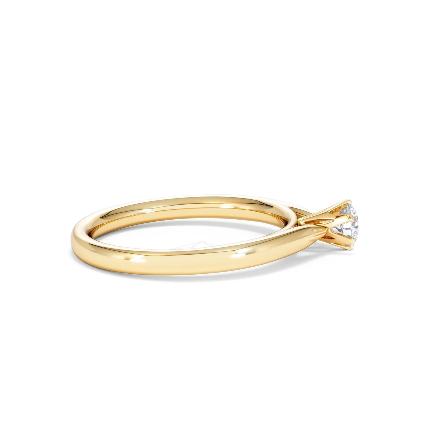 Certified High Set Chloe 18K Gold Diamond Engagement Ring 0.25CT - Image 28