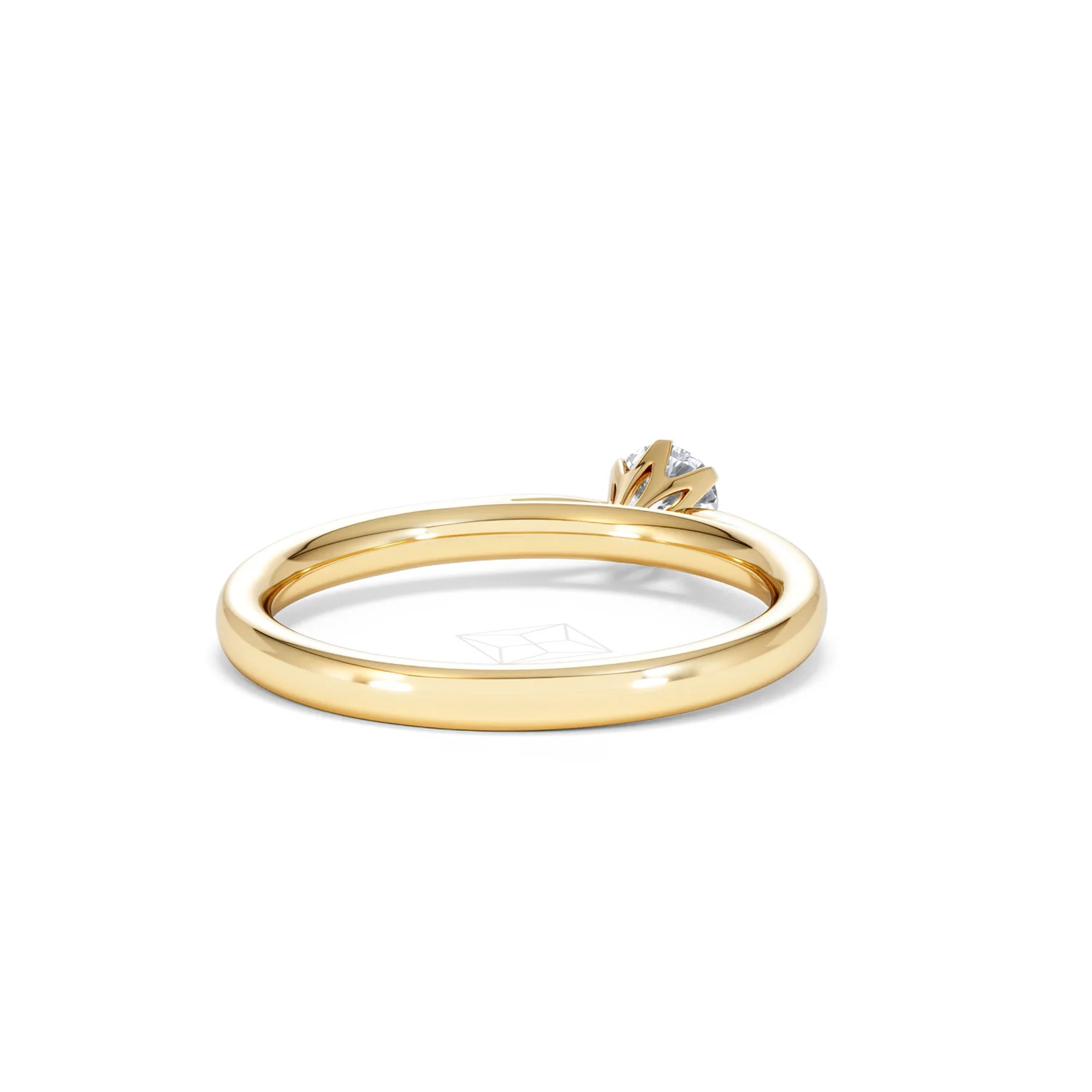 Certified High Set Chloe 18K Gold Diamond Engagement Ring 0.25CT - Image 43