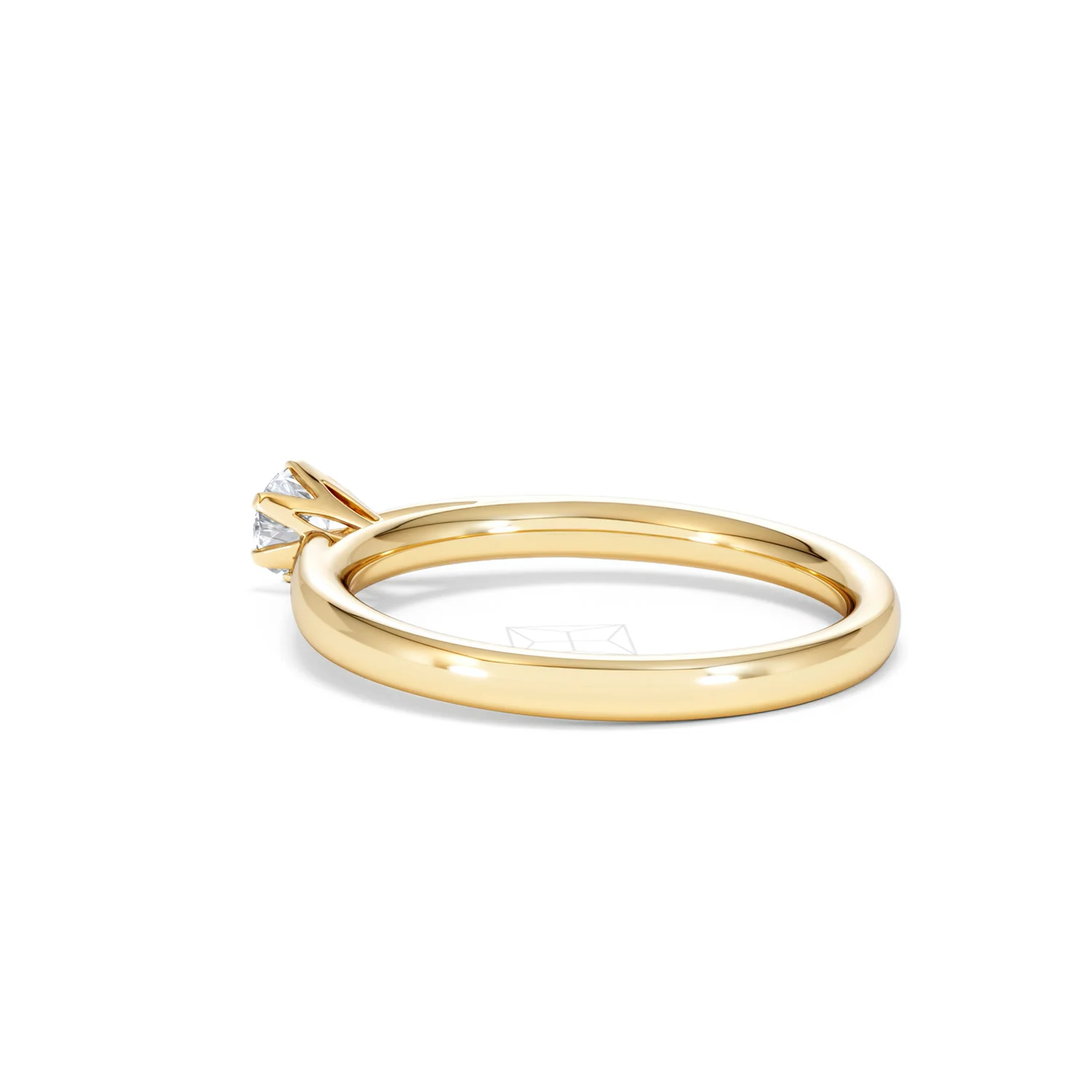 Certified High Set Chloe 18K Gold Diamond Engagement Ring 0.25CT - Image 59