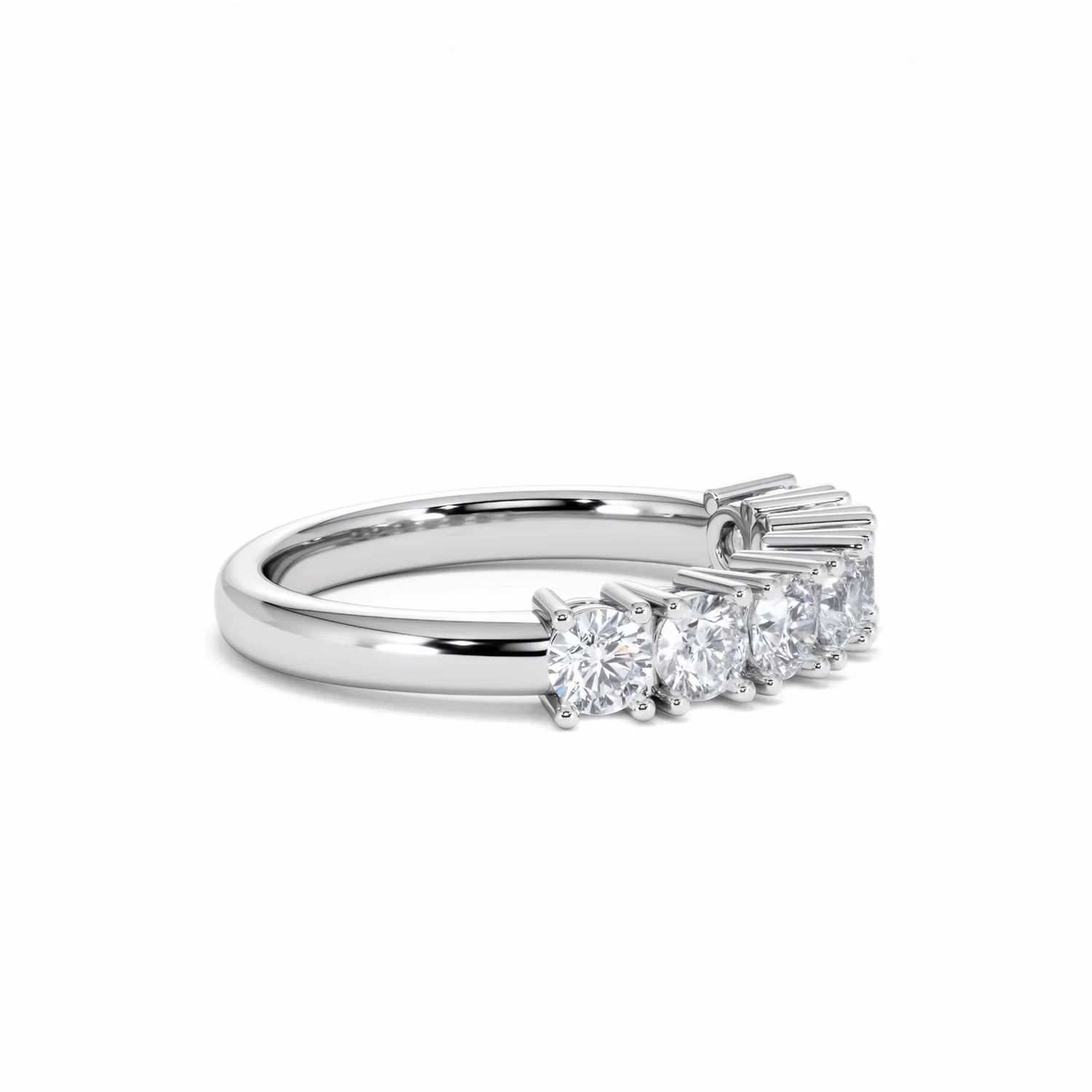 Chloe 18K White Gold 7 Stone Diamond Eternity Ring 1.00CT G/VS - Image 23