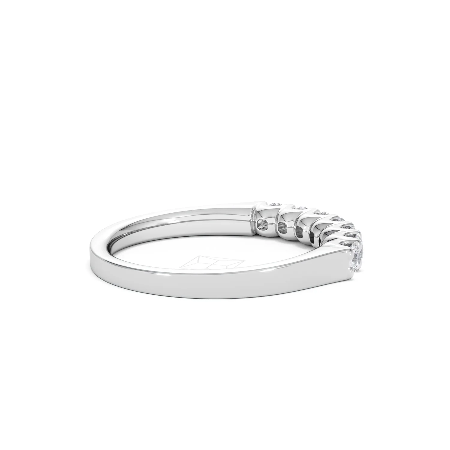 Chloe 18K White Gold Lab Diamond Eternity Ring 0.50ct G/Vs - Image 33