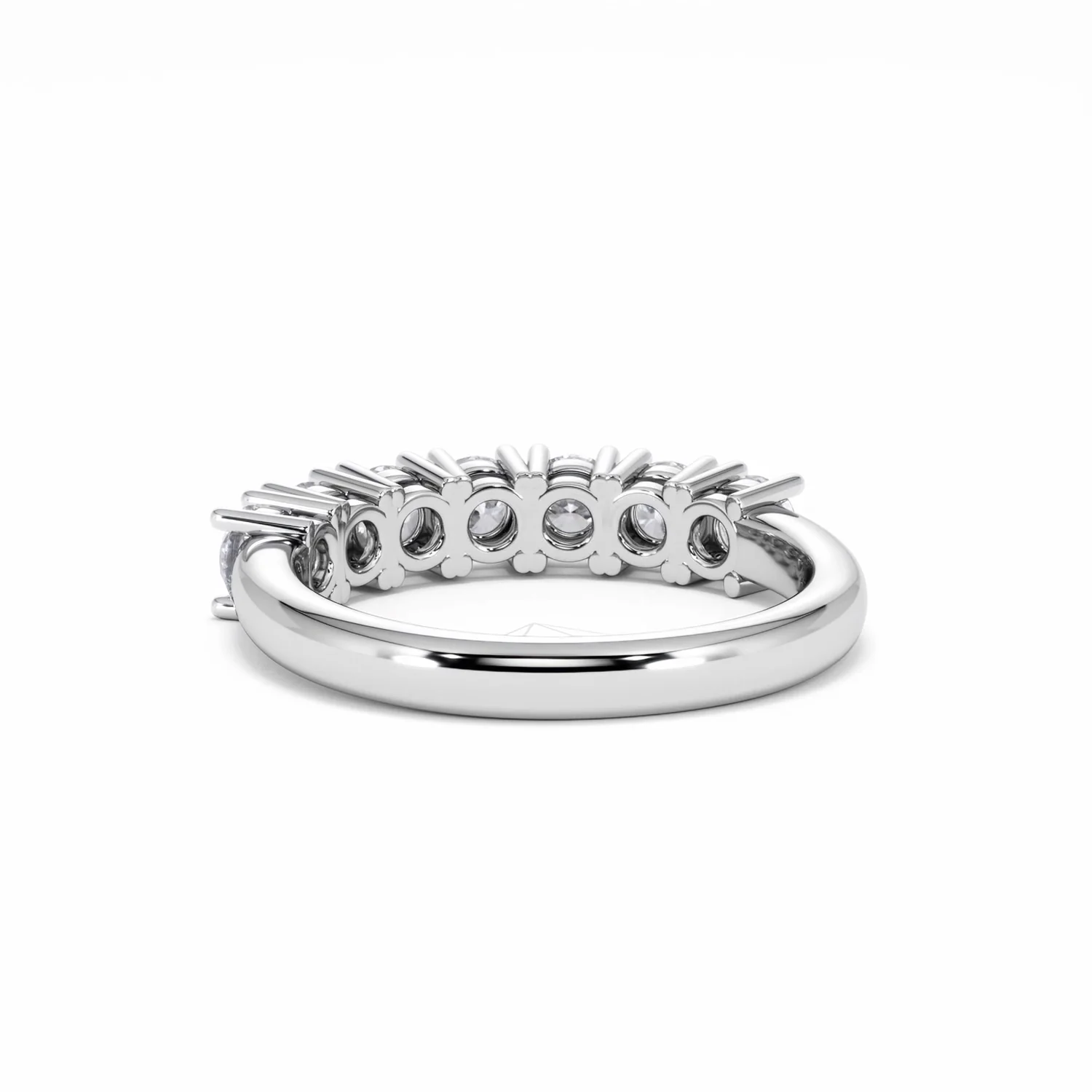 Chloe 7 Stone Lab Diamond Eternity Ring 1.00CT G/VS in 9K White Gold - Image 52