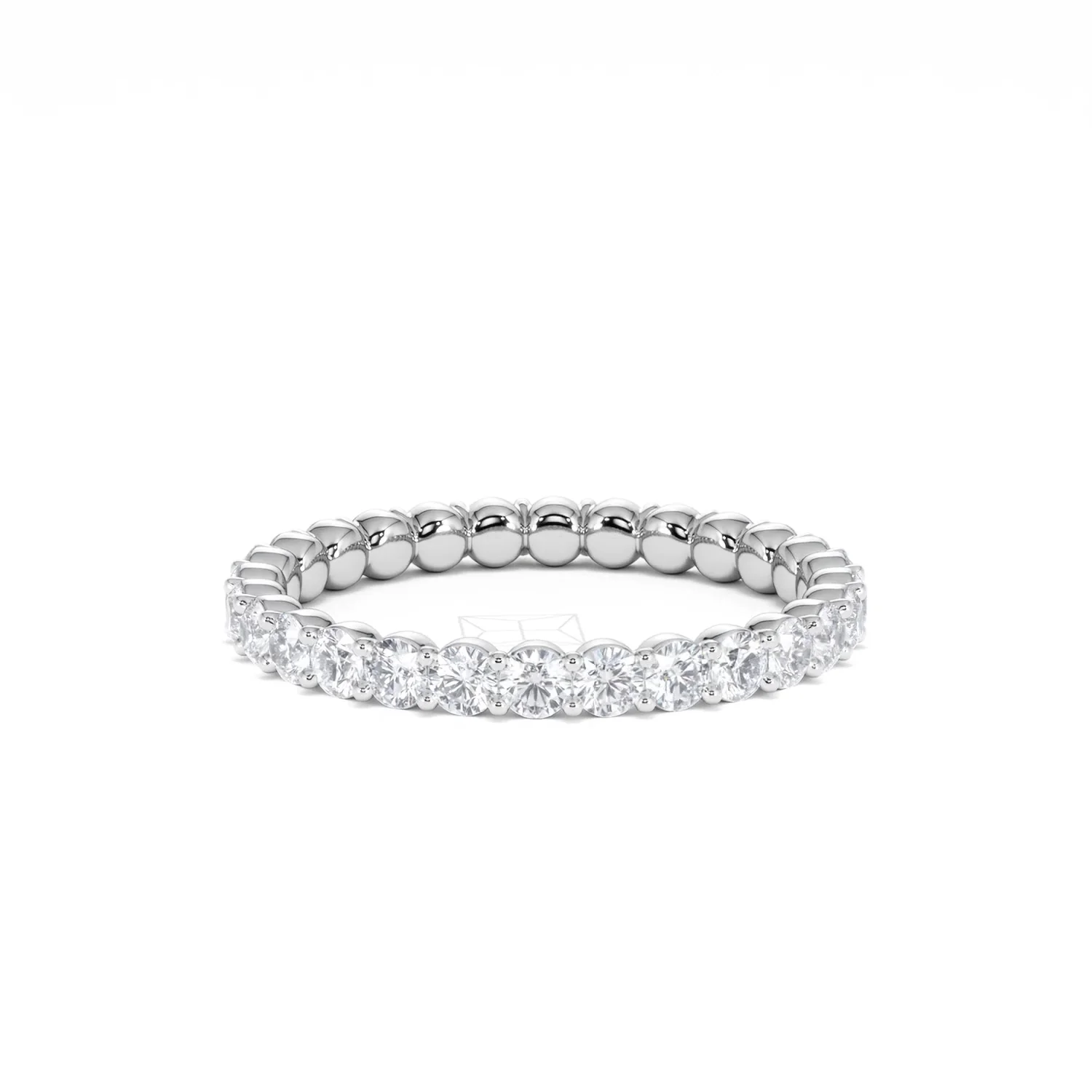 Chloe Lab Diamond 1.00ct Eternity Ring F/VS in 925 Silver - Image 21