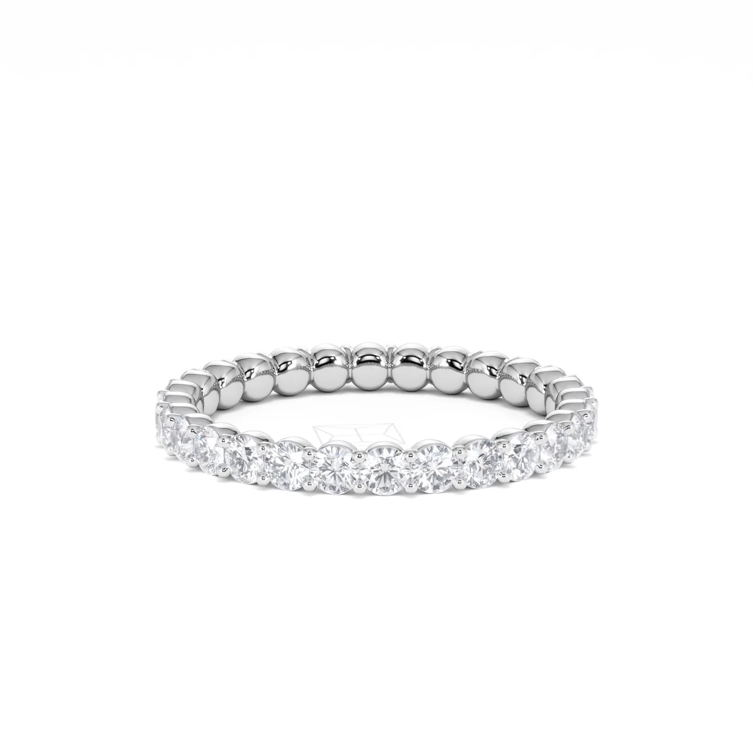 Chloe Lab Diamond 1.00ct Eternity Ring F/VS in 925 Silver - Image 22