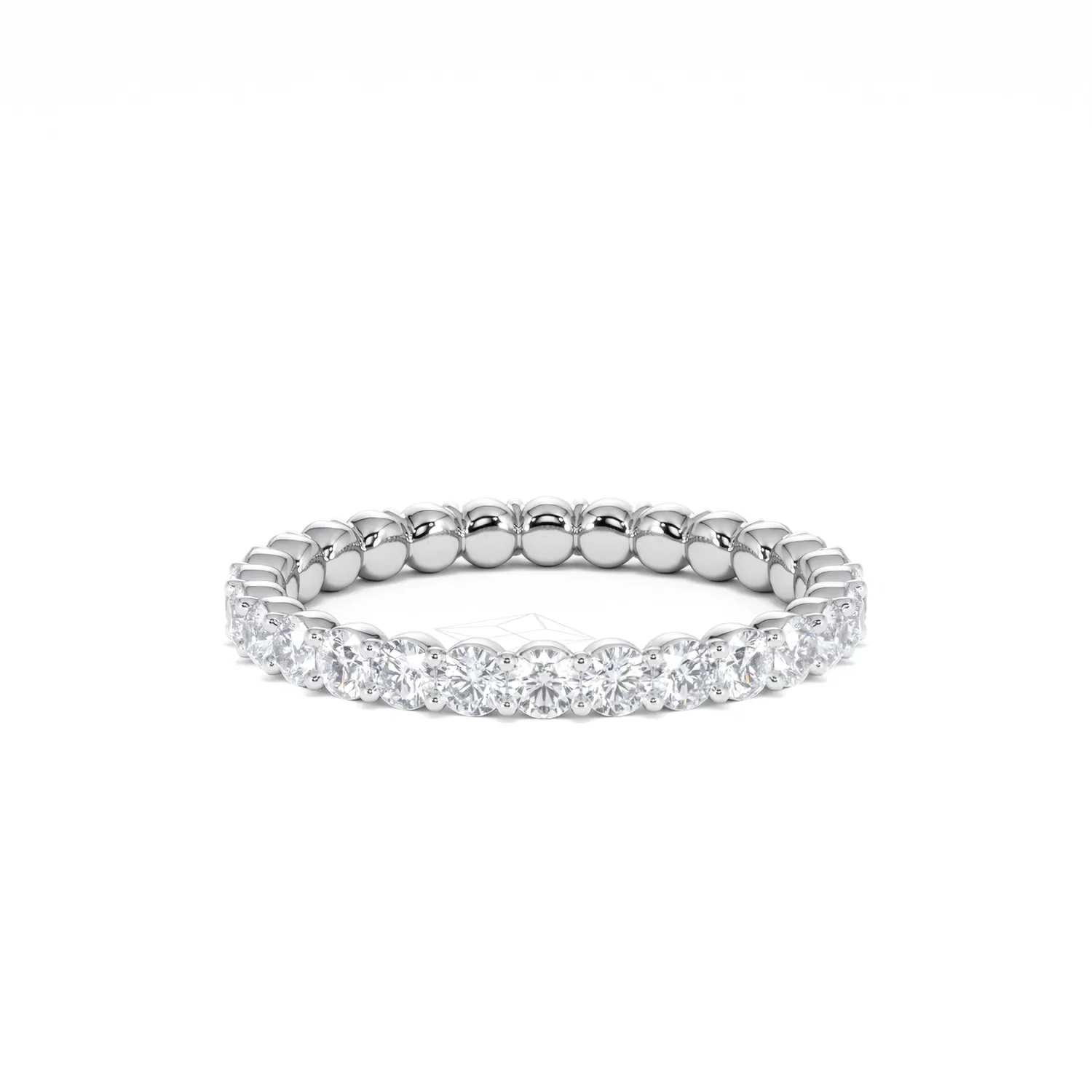 Chloe Lab Diamond 1.00ct Eternity Ring F/VS in 925 Silver - Image 27