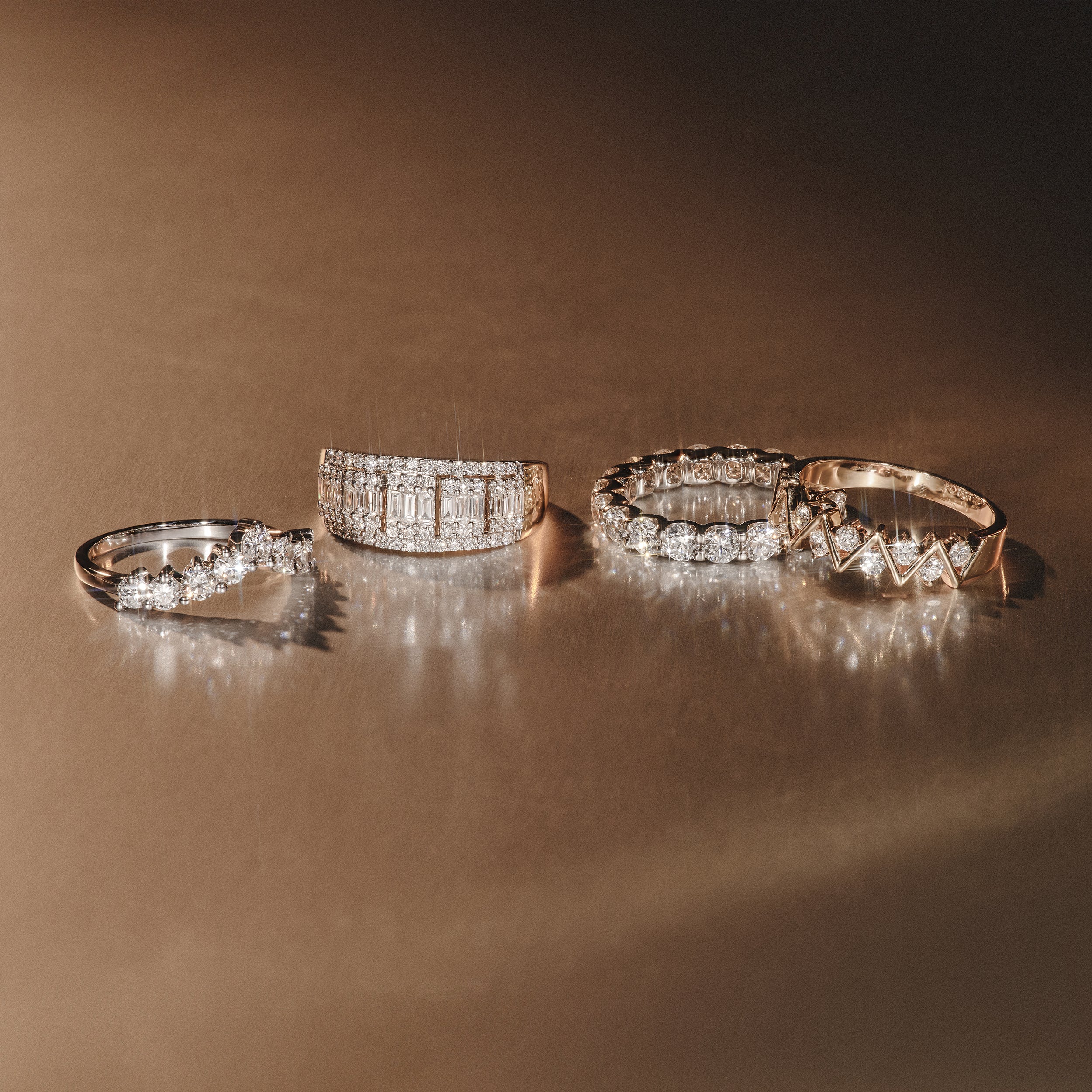 Chloe Lab Diamond Eternity Ring 18K White Gold Claw Set 1.00ct G/Vs - Image 8
