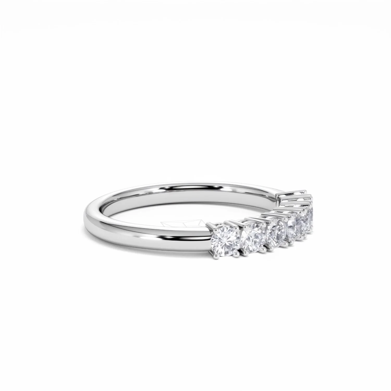 Chloe Platinum 7 Stone Diamond Eternity Ring 0.50CT G/VS - Image 21