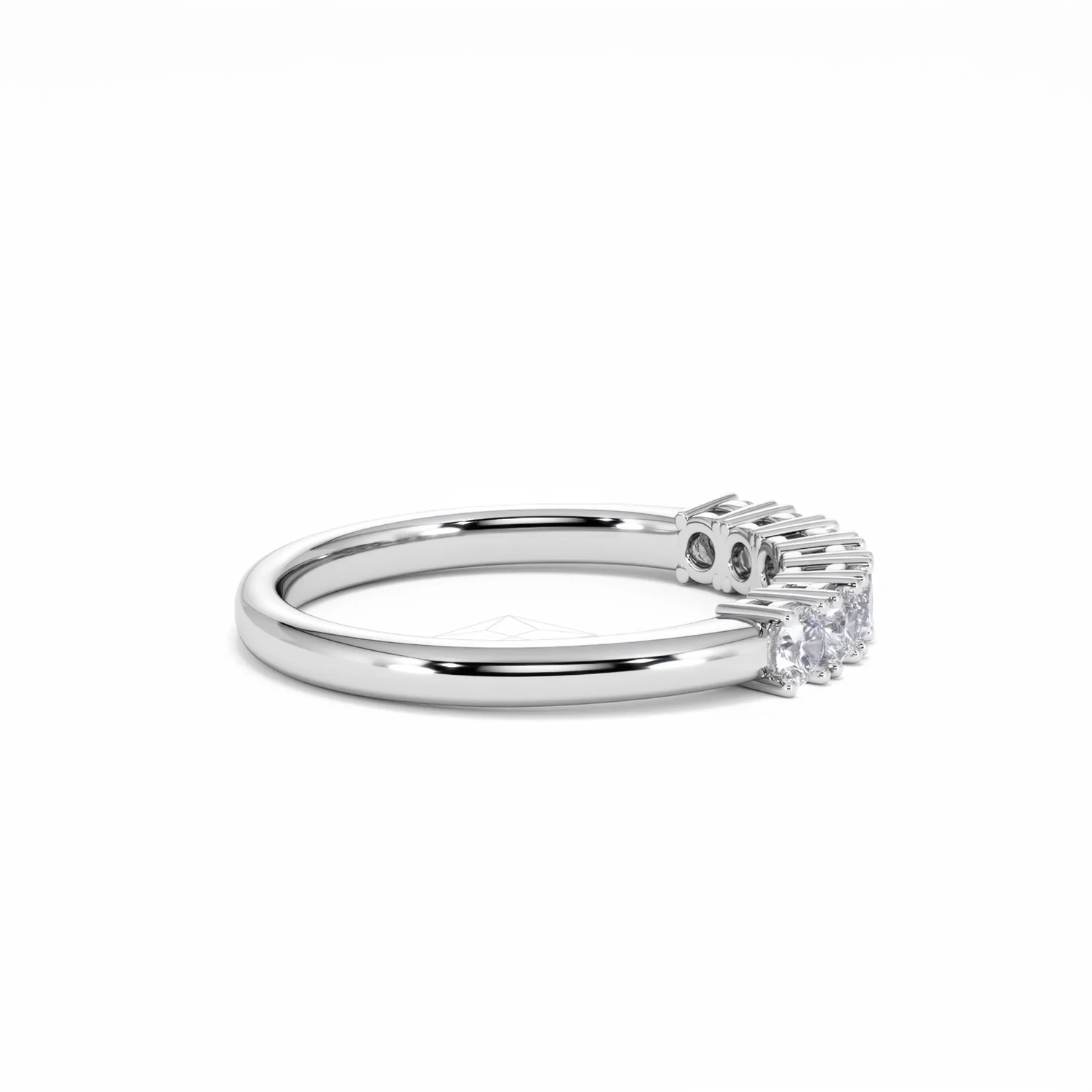 Chloe Platinum 7 Stone Diamond Eternity Ring 0.50CT G/VS - Image 29