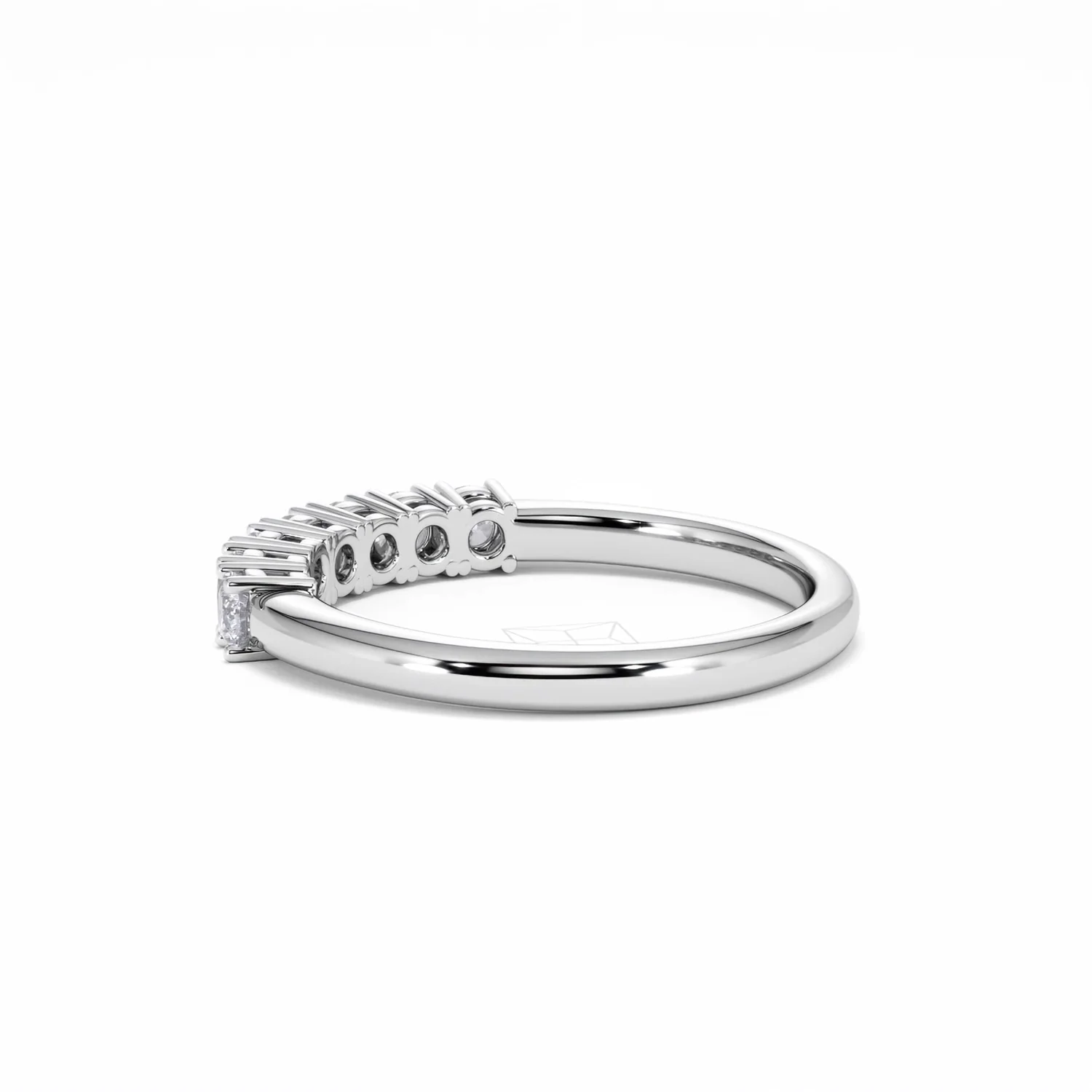 Chloe Platinum 7 Stone Diamond Eternity Ring 0.50CT G/VS - Image 61