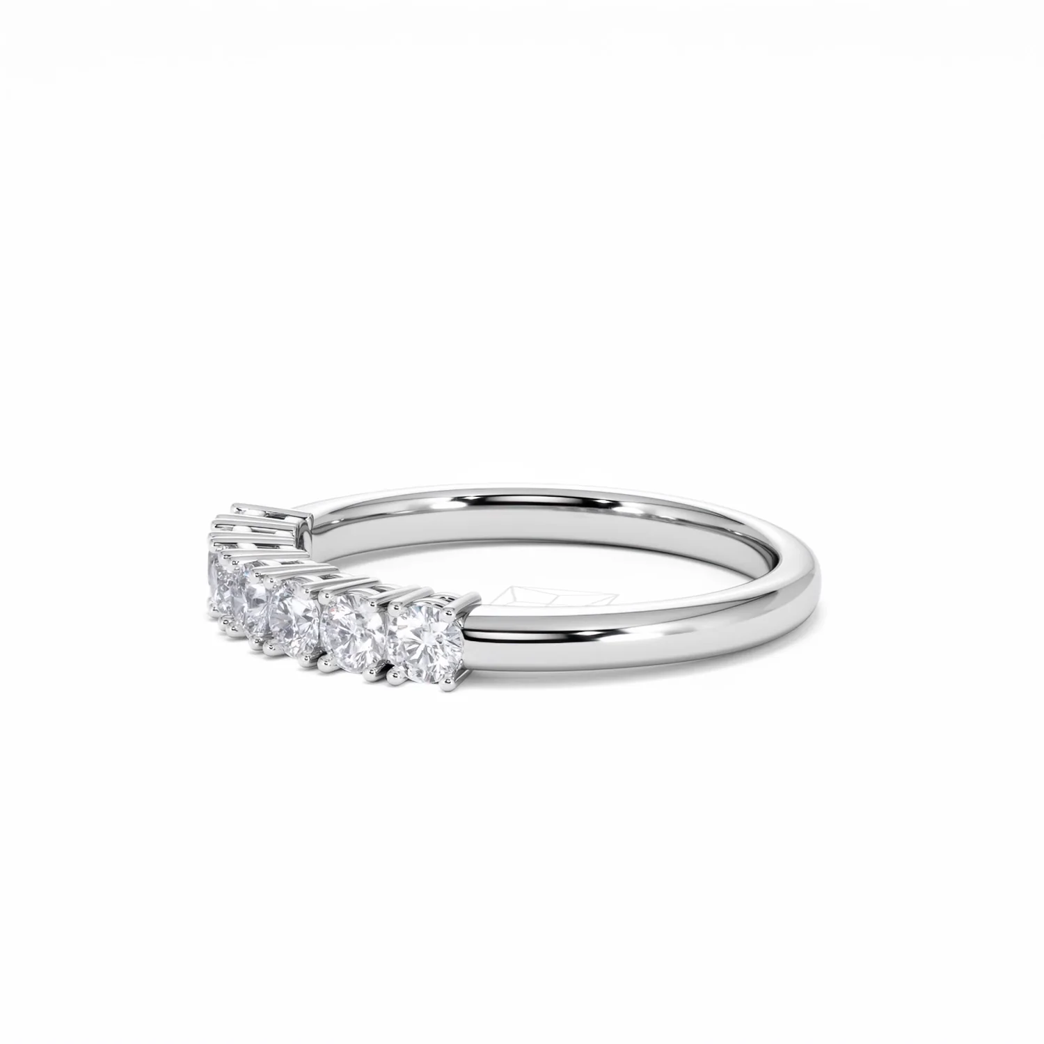 Chloe Platinum 7 Stone Diamond Eternity Ring 0.50CT G/VS - Image 74