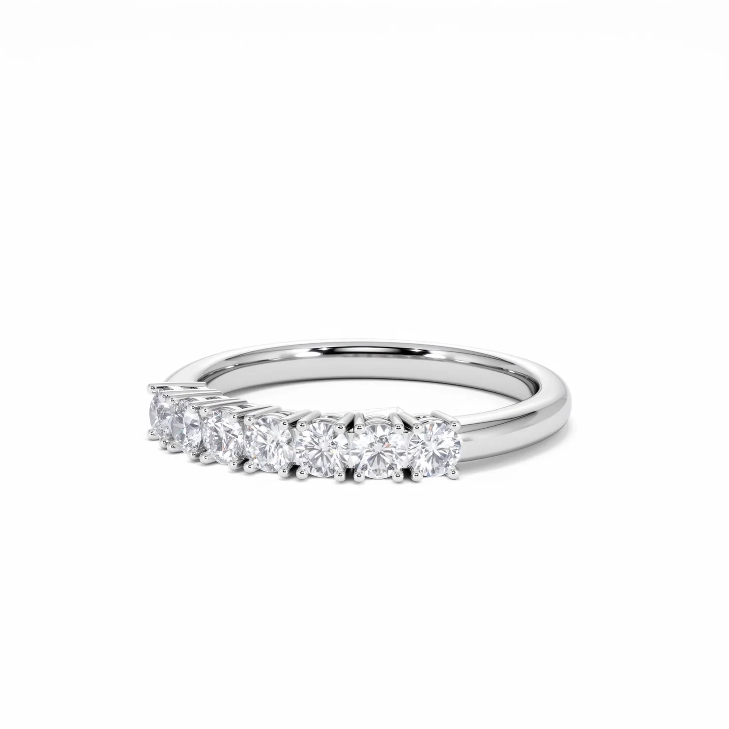 Chloe Platinum 7 Stone Diamond Eternity Ring 0.50CT G/VS - Image 82