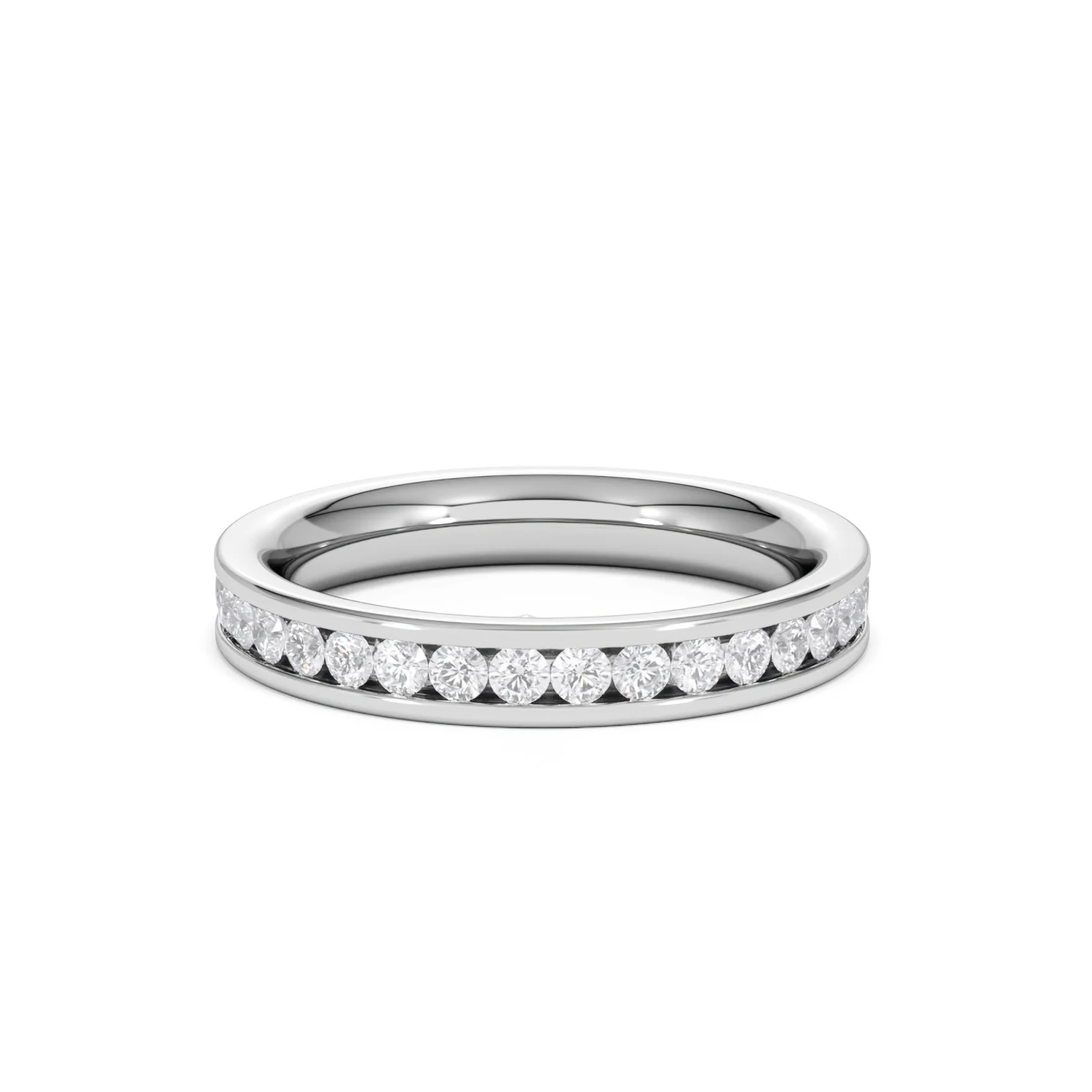 Diamond Eternity Ring Rae Channel Set 1.00ct G/Vs in 18K White Gold - Image 26