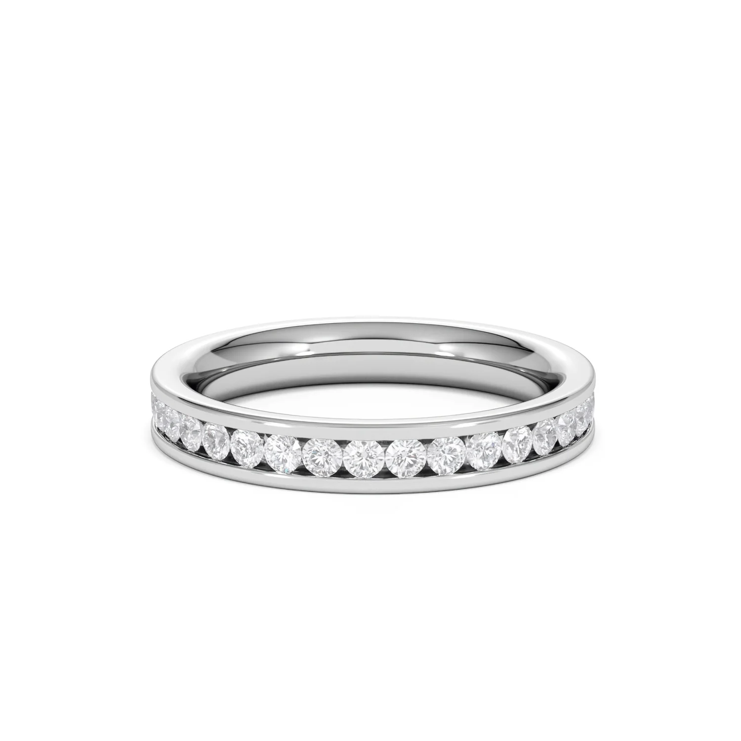 Diamond Eternity Ring Rae Channel Set 1.00ct G/Vs in 18K White Gold - Image 66