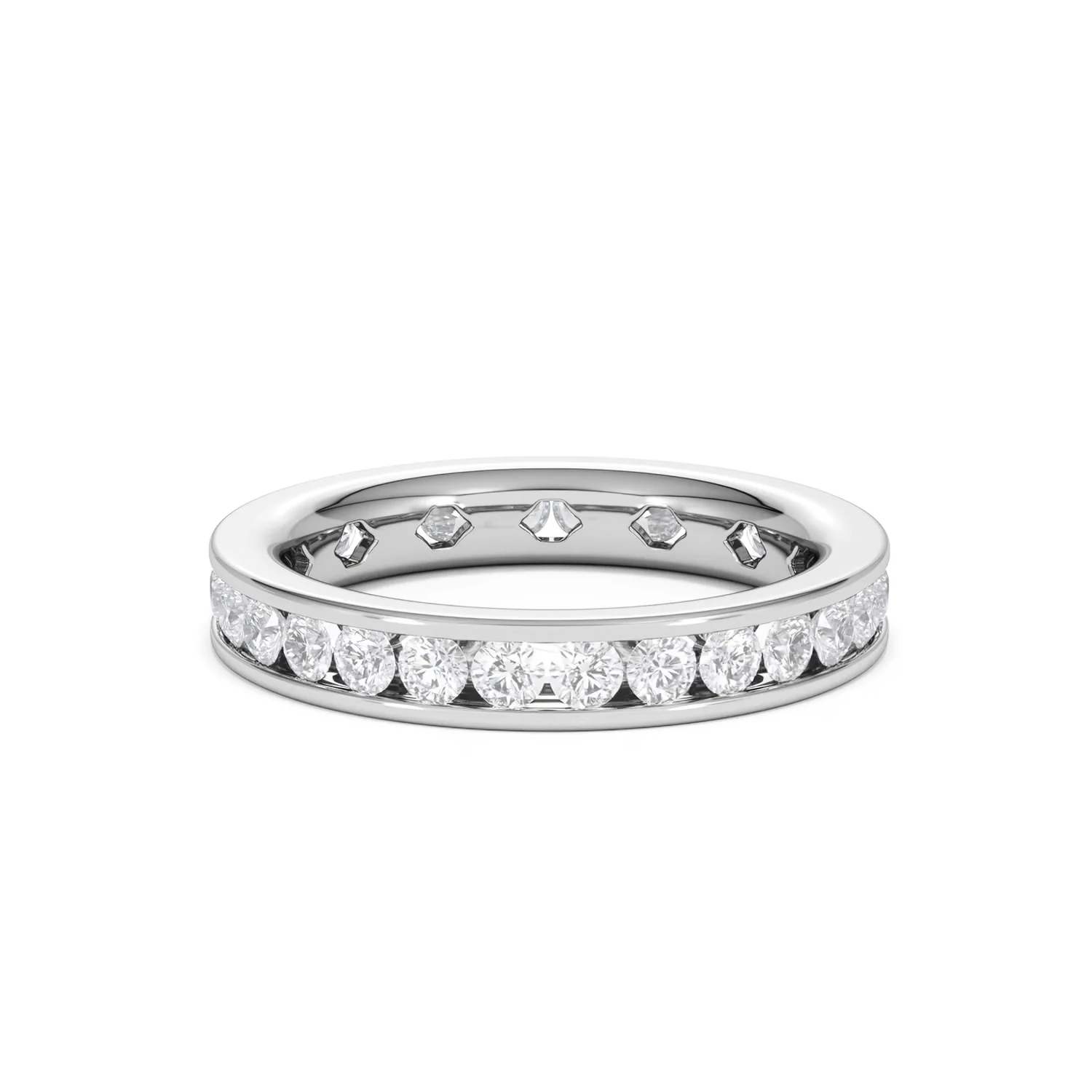 Diamond Eternity Ring Rae Channel Set 1.50ct G/Vs in Platinum - Image 69