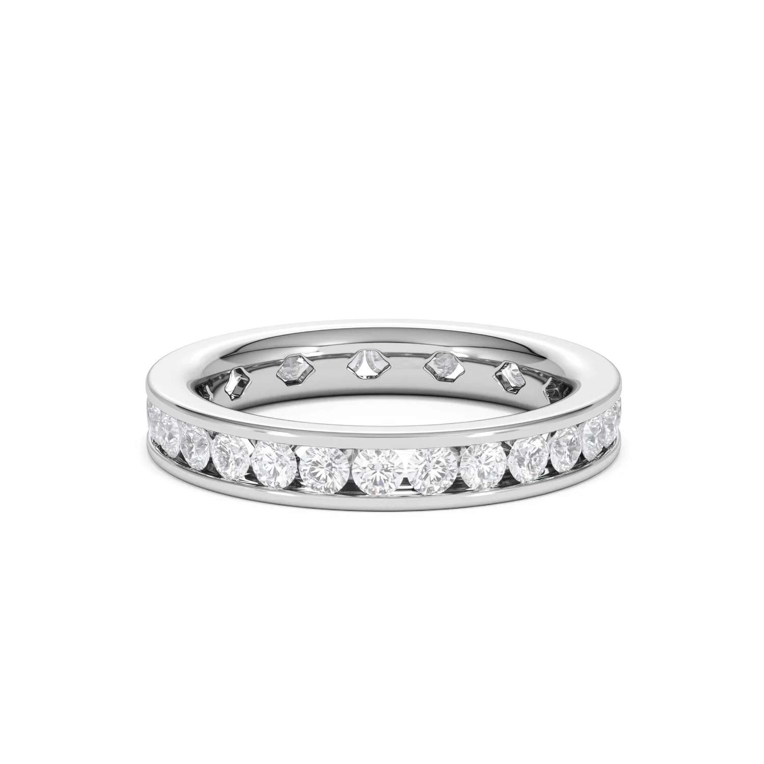 Diamond Eternity Ring Rae Channel Set 1.50ct G/Vs in Platinum - Image 76