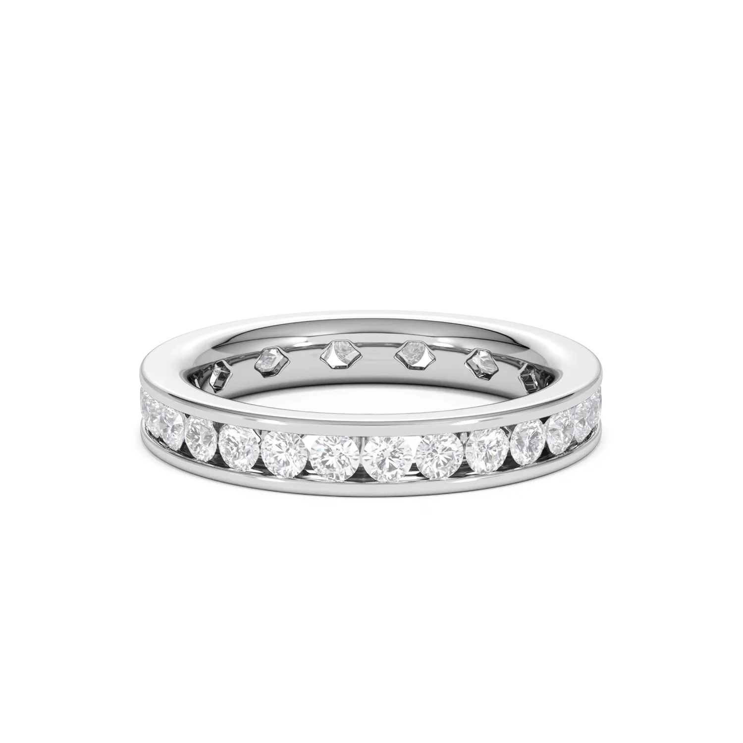 Diamond Eternity Ring Rae Channel Set 1.50ct G/Vs in Platinum - Image 9
