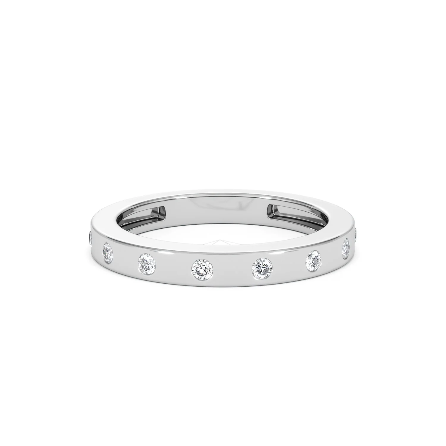 Élan 0.90ct Lab Diamond Ring in Sterling Silver - Image 10