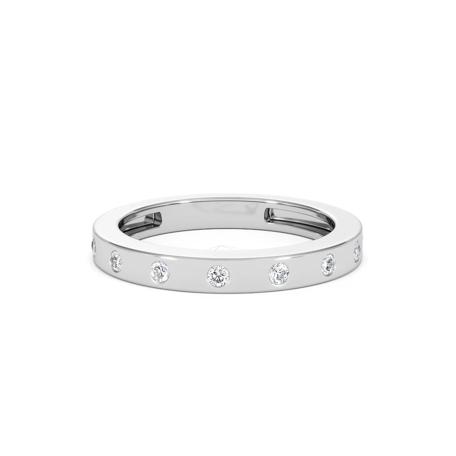 Élan 0.90ct Lab Diamond Ring in Sterling Silver - Image 11
