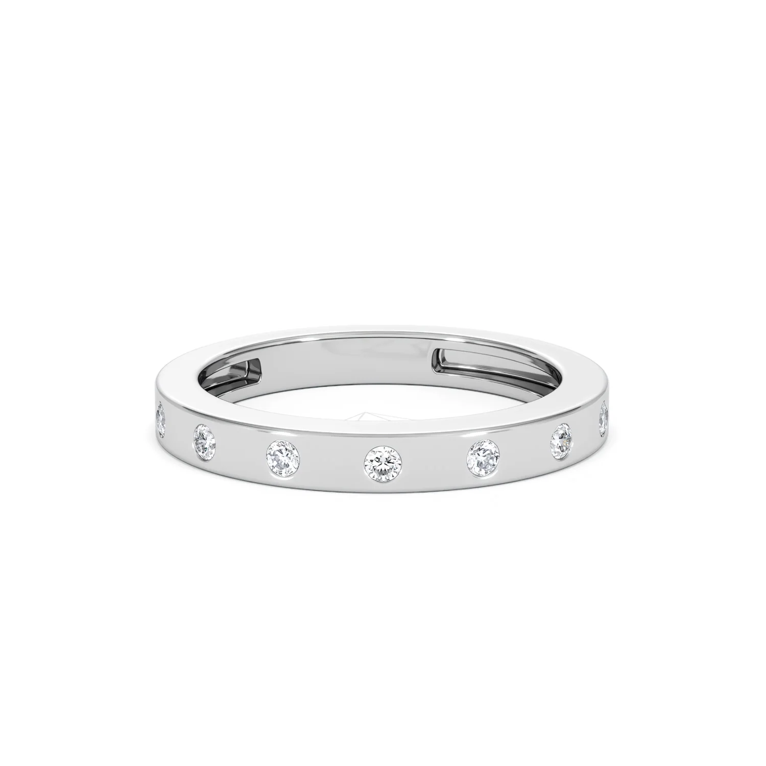 Élan 0.90ct Lab Diamond Ring in Sterling Silver - Image 12