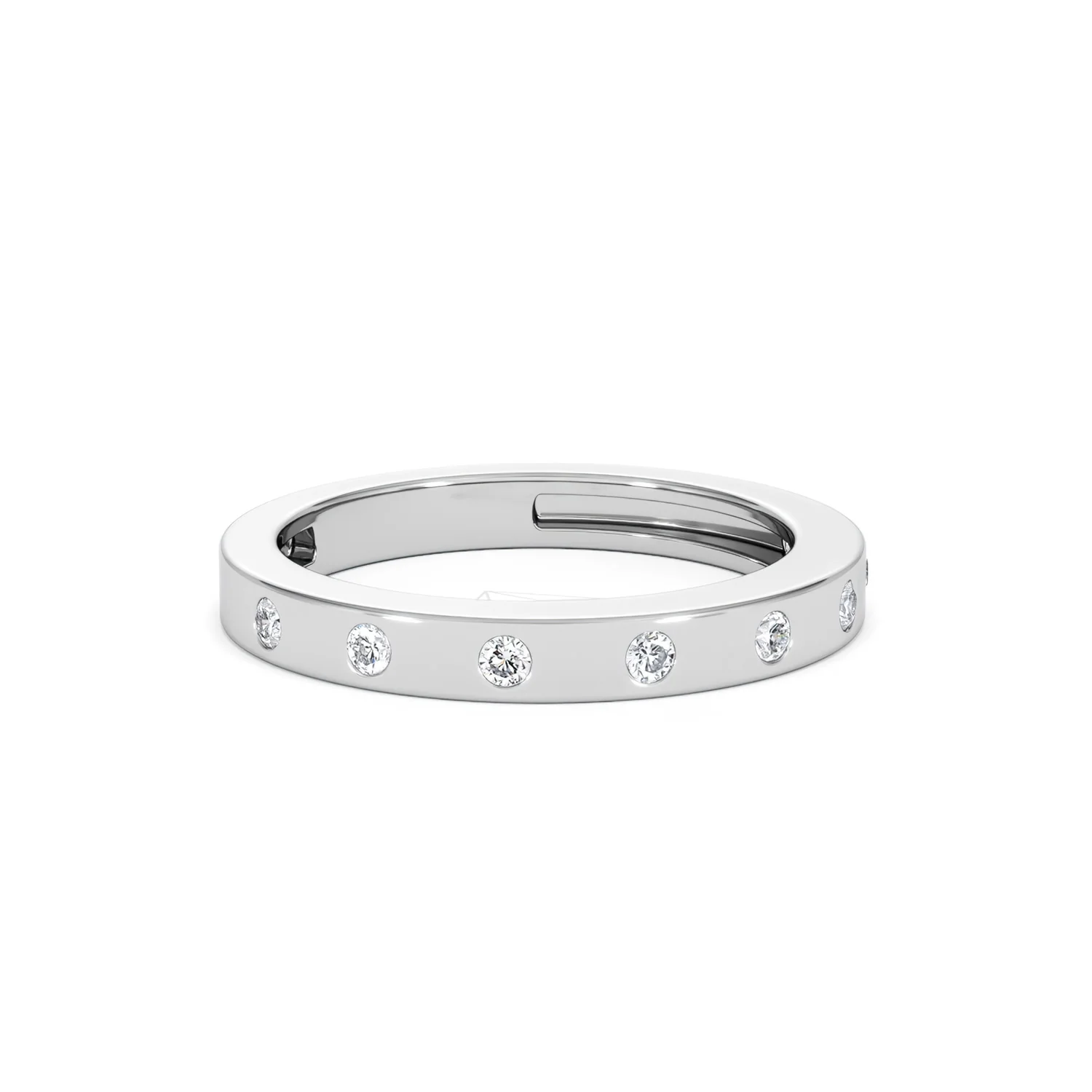 Élan 0.90ct Lab Diamond Ring in Sterling Silver - Image 16