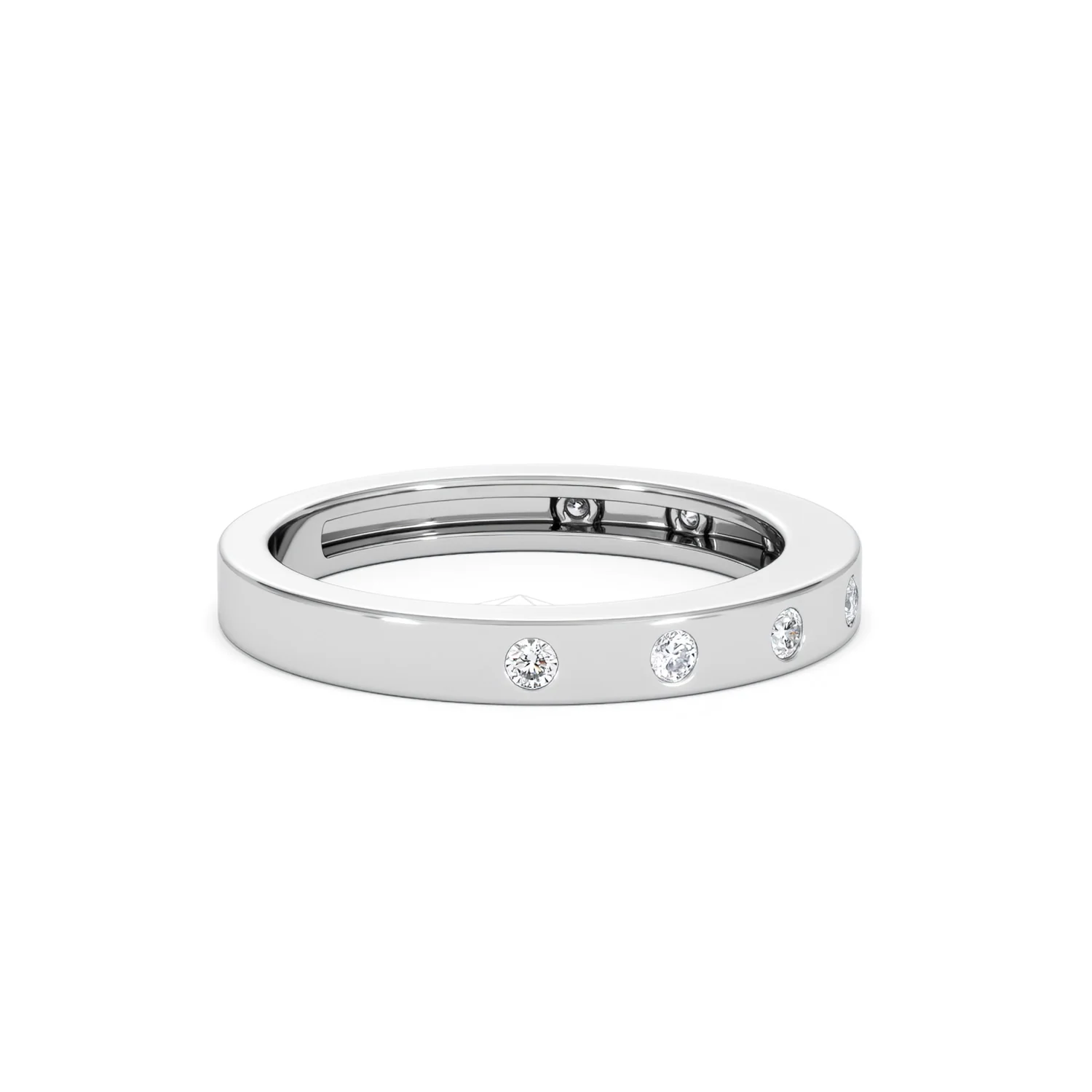Élan 0.90ct Lab Diamond Ring in Sterling Silver - Image 28