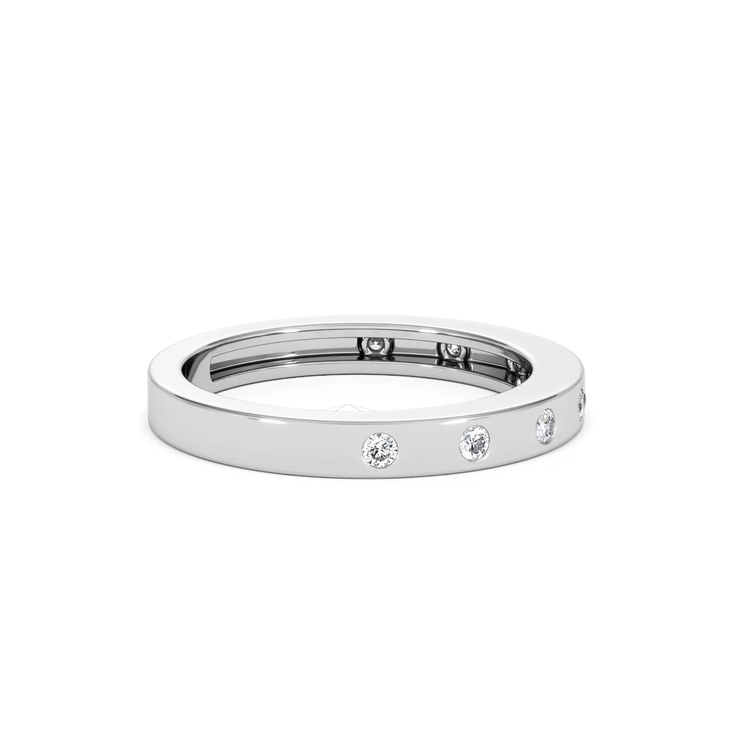 Élan 0.90ct Lab Diamond Ring in Sterling Silver - Image 29