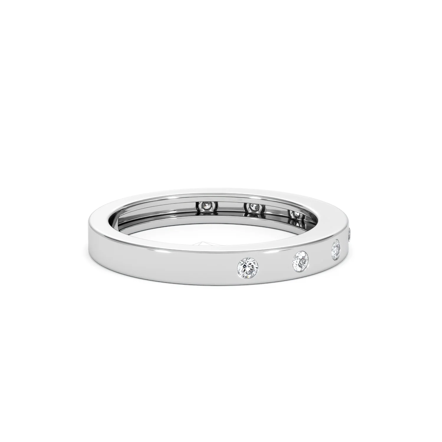 Élan 0.90ct Lab Diamond Ring in Sterling Silver - Image 31