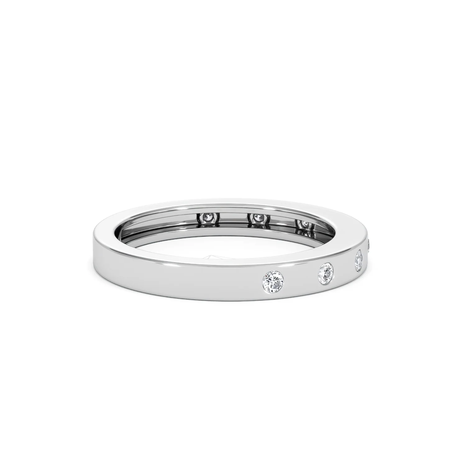 Élan 0.90ct Lab Diamond Ring in Sterling Silver - Image 32