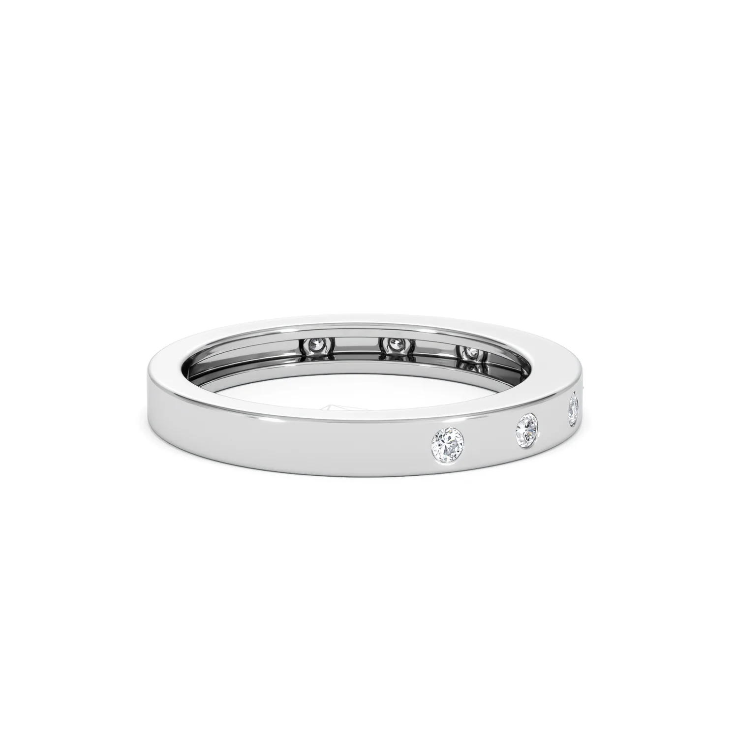 Élan 0.90ct Lab Diamond Ring in Sterling Silver - Image 33