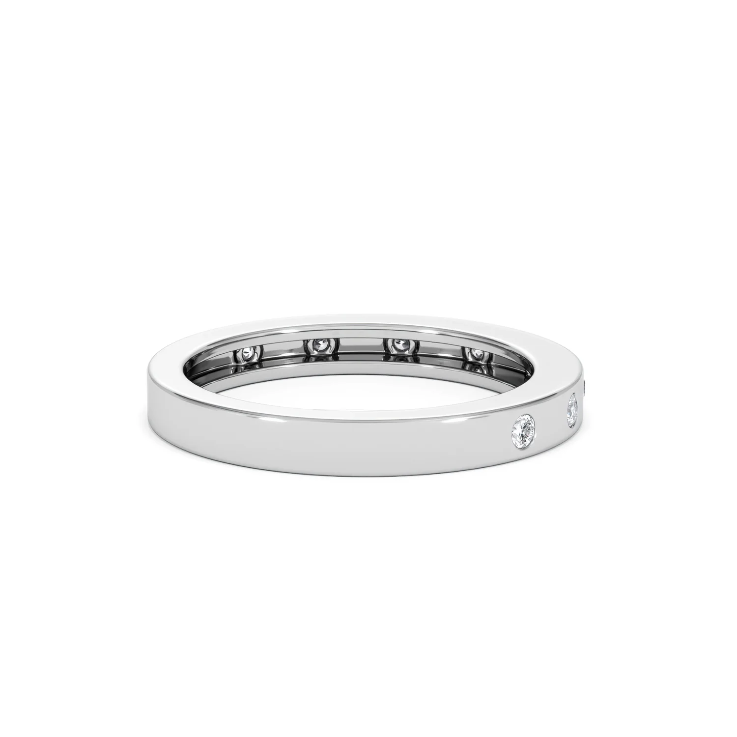 Élan 0.90ct Lab Diamond Ring in Sterling Silver - Image 38
