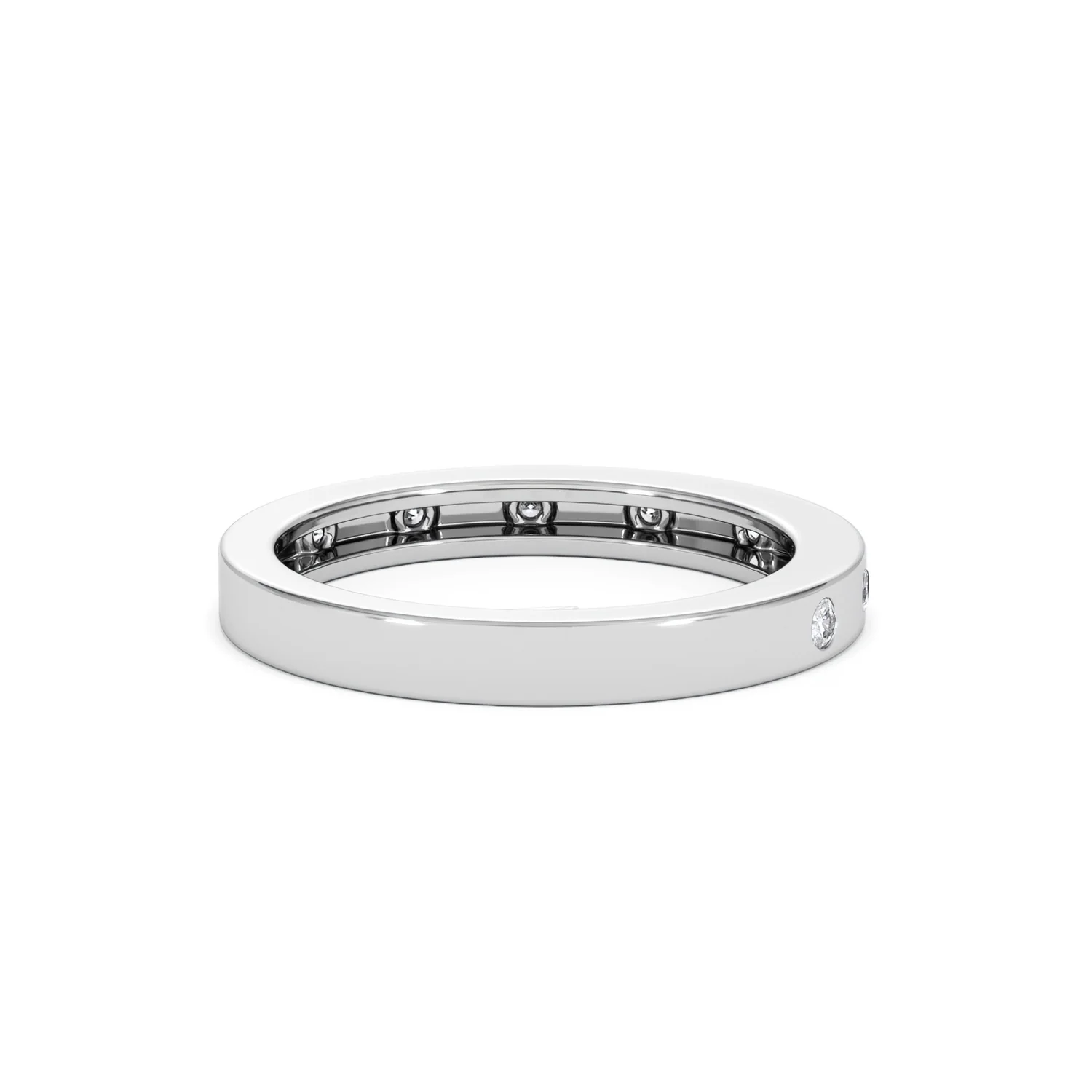 Élan 0.90ct Lab Diamond Ring in Sterling Silver - Image 41
