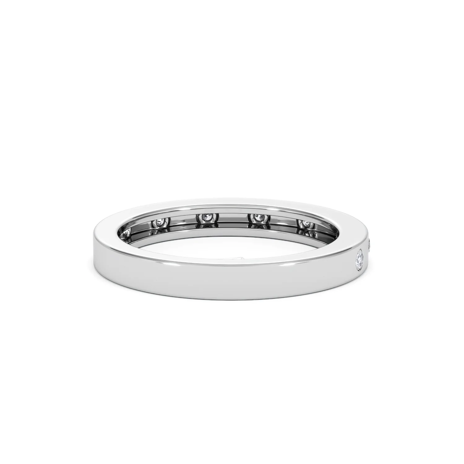 Élan 0.90ct Lab Diamond Ring in Sterling Silver - Image 43