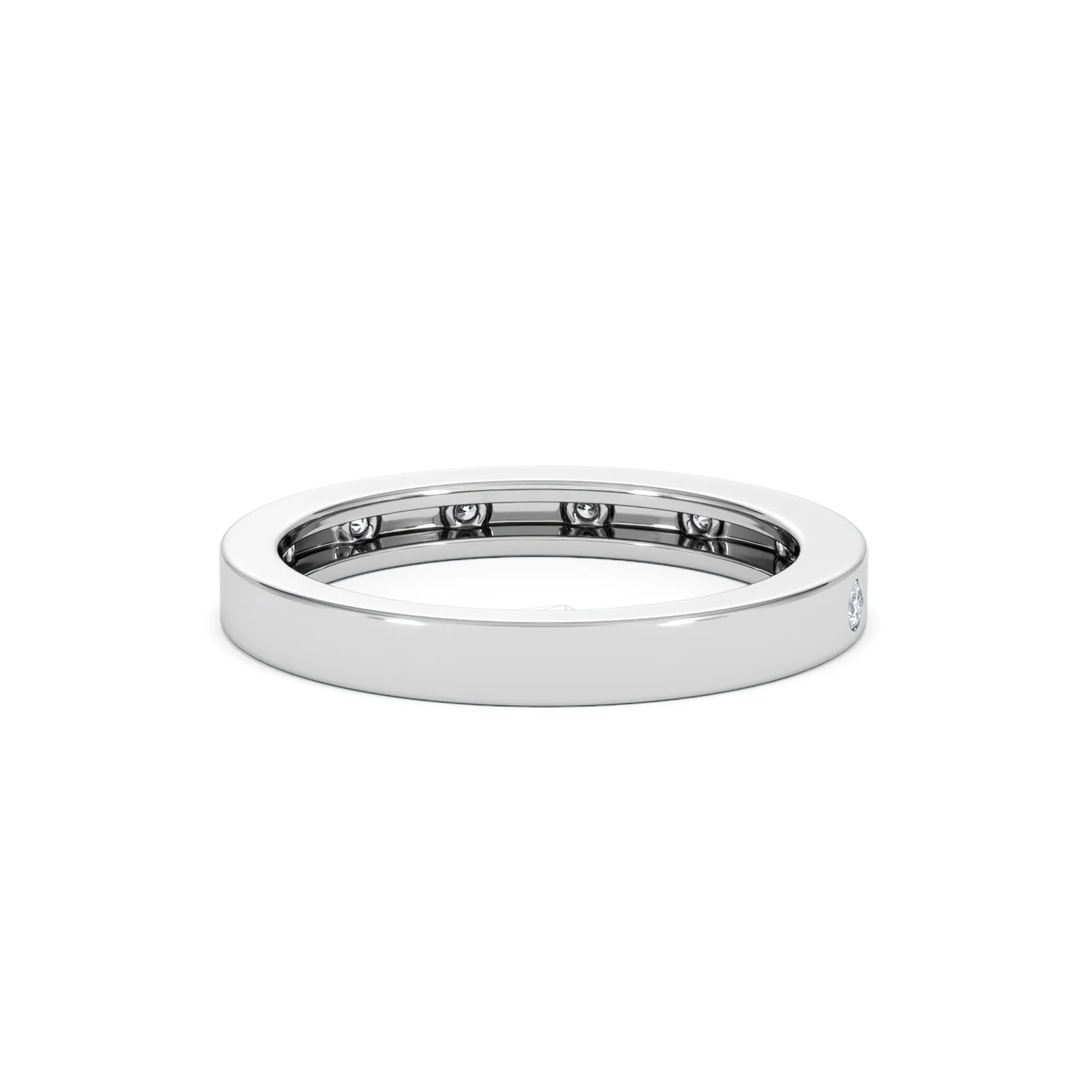 Élan 0.90ct Lab Diamond Ring in Sterling Silver - Image 44