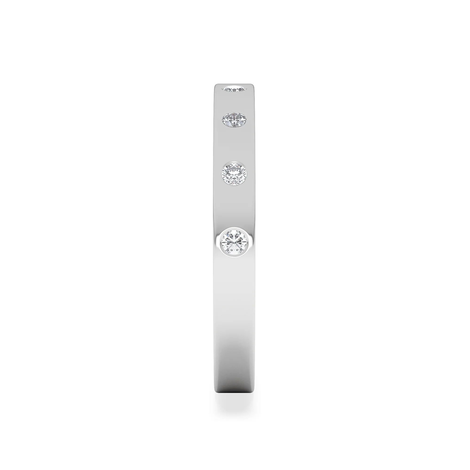 Élan 0.90ct Lab Diamond Ring in Sterling Silver - Image 5