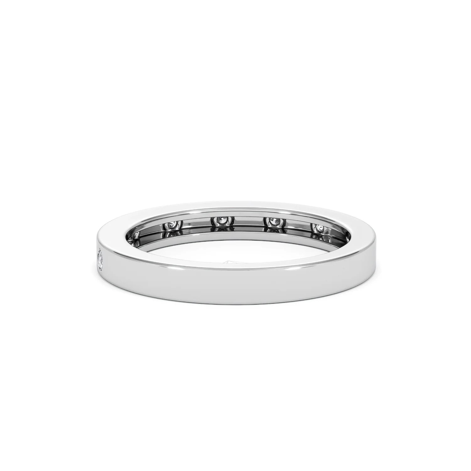 Élan 0.90ct Lab Diamond Ring in Sterling Silver - Image 53