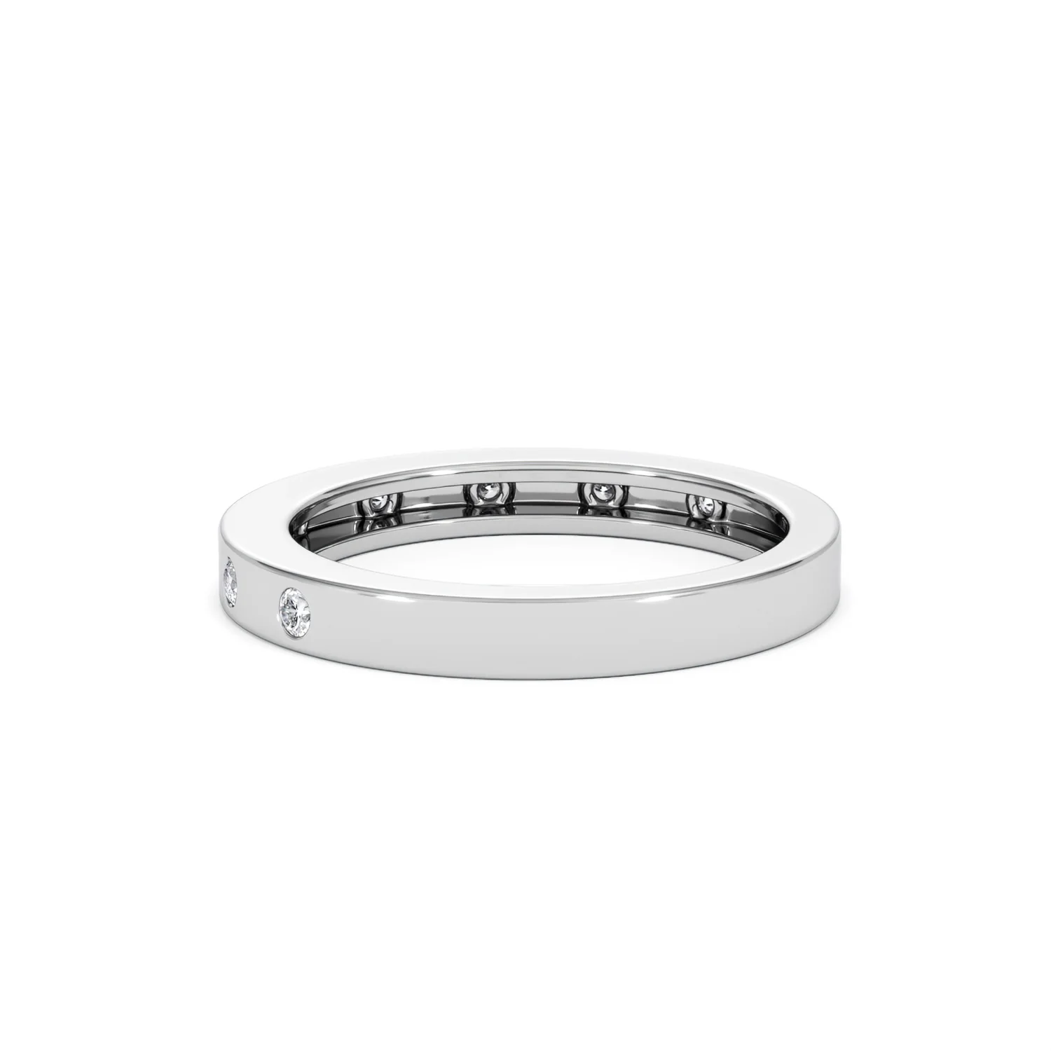 Élan 0.90ct Lab Diamond Ring in Sterling Silver - Image 59