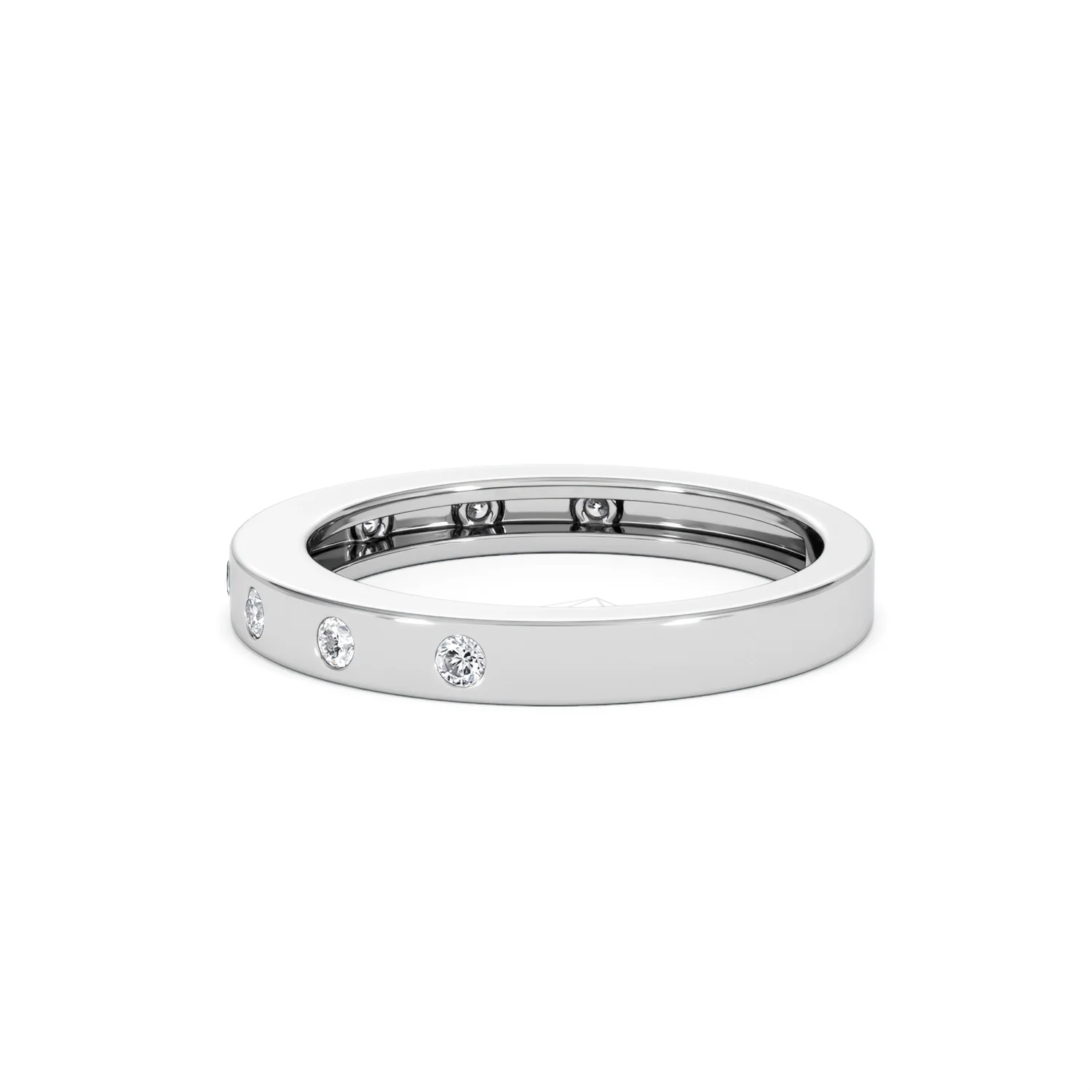 Élan 0.90ct Lab Diamond Ring in Sterling Silver - Image 66