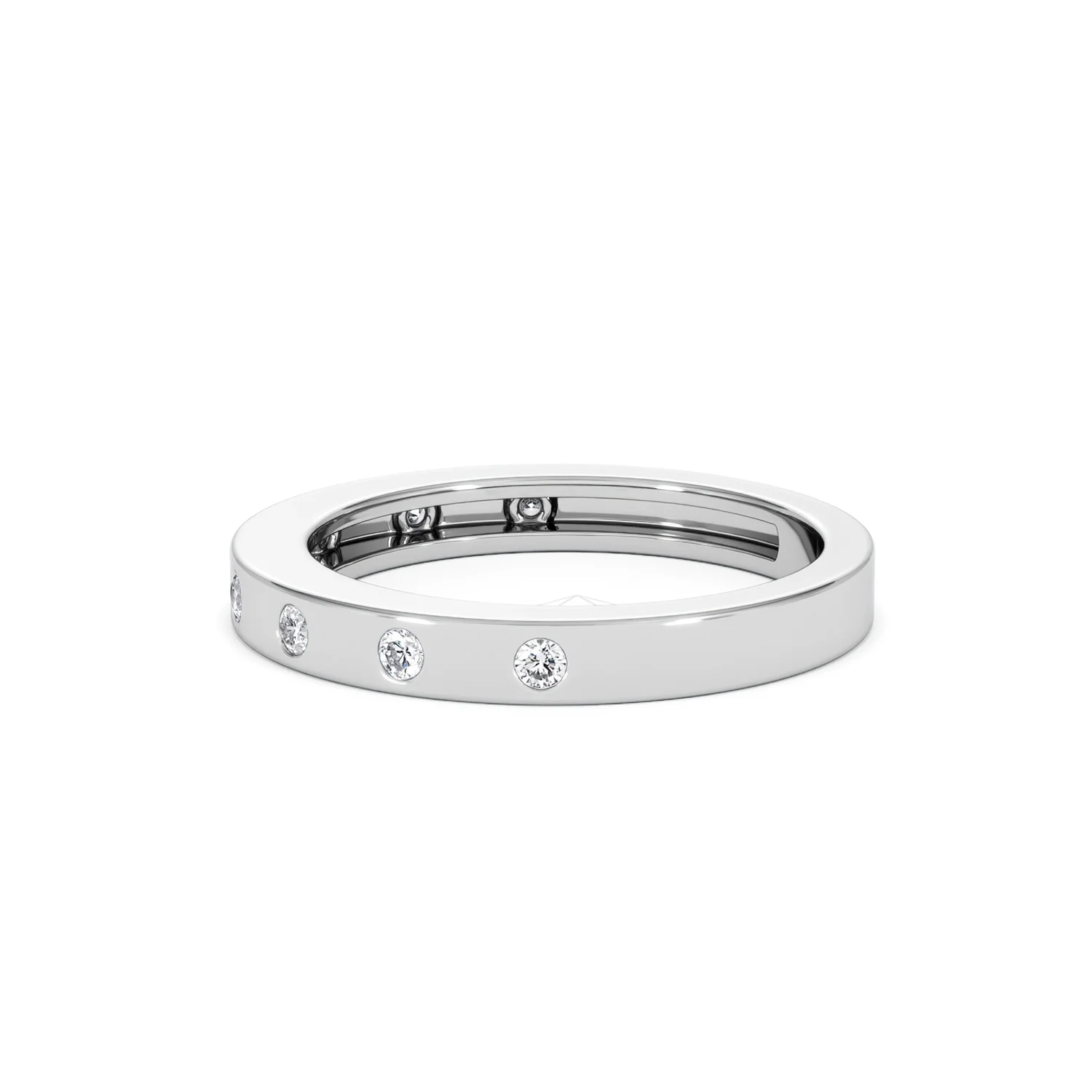 Élan 0.90ct Lab Diamond Ring in Sterling Silver - Image 69