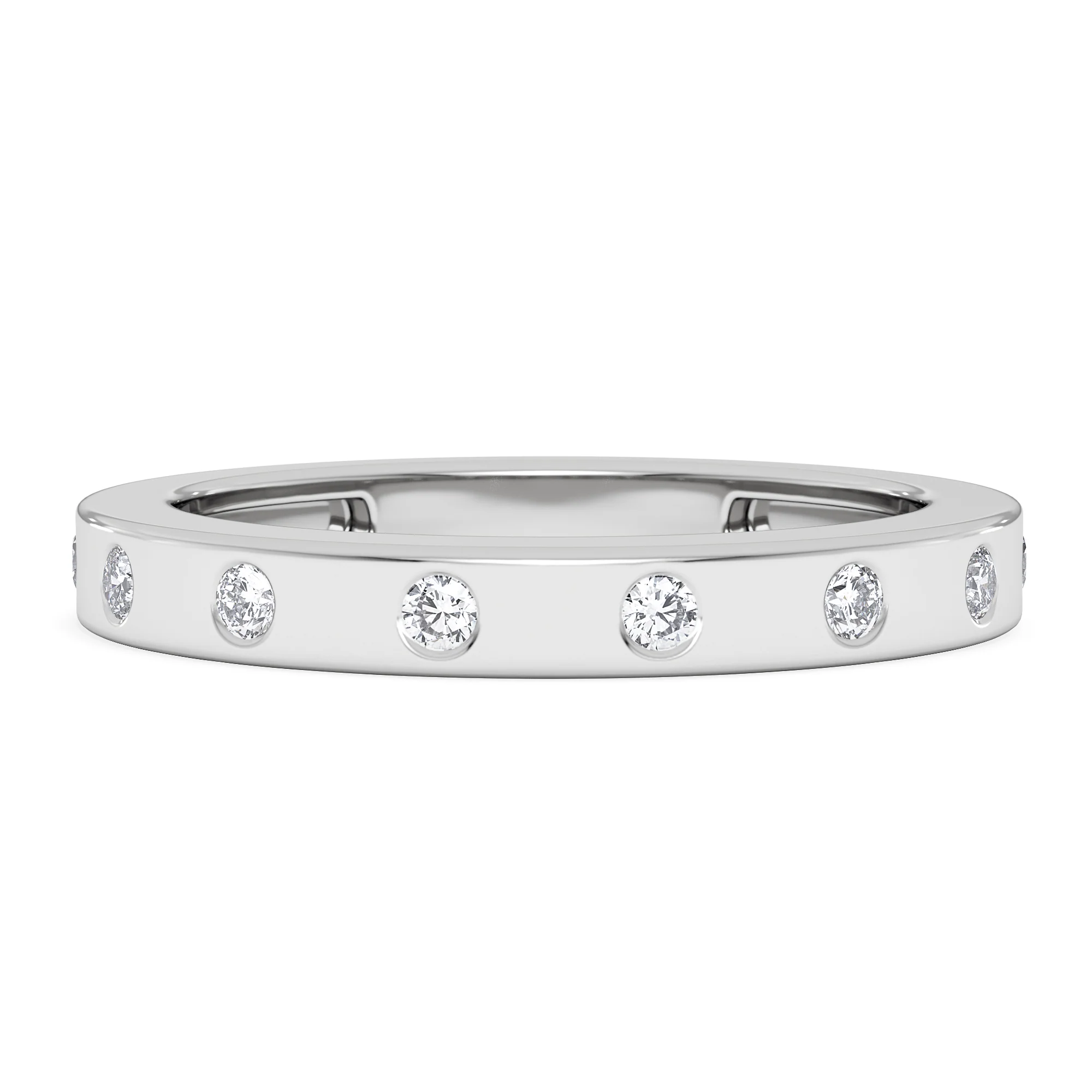 Élan 0.90ct Lab Diamond Ring in Sterling Silver - Image 7
