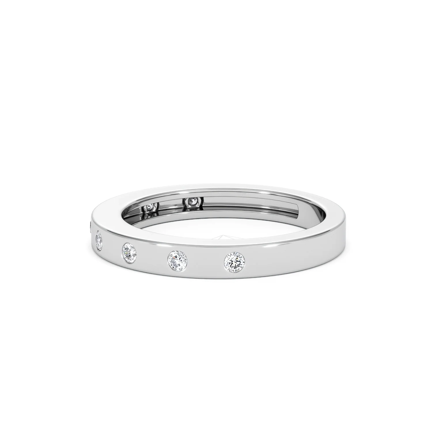 Élan 0.90ct Lab Diamond Ring in Sterling Silver - Image 71